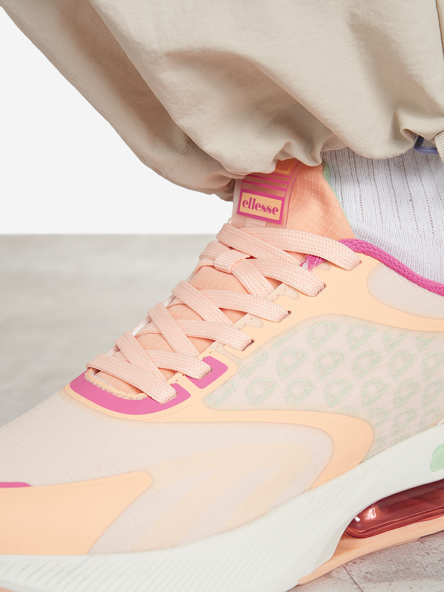 фото Кроссовки женские ellesse rprmes, оранжевый