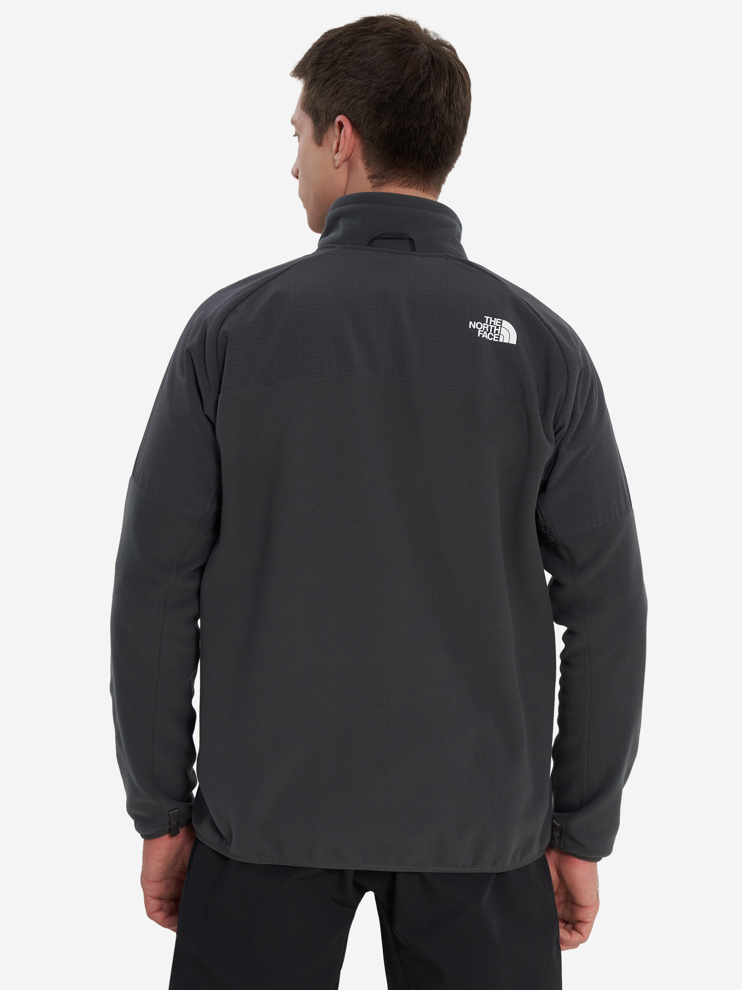 фото Толстовка мужская the north face glacier heavyweight, серый