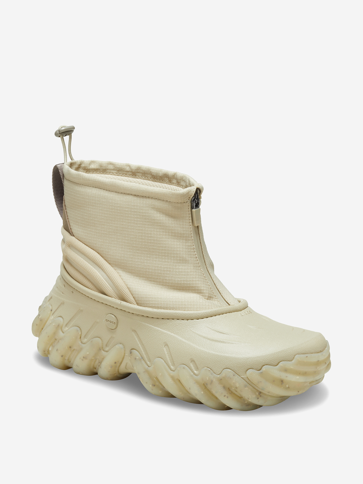фото Ботинки утепленные crocs echo boot z shield, бежевый