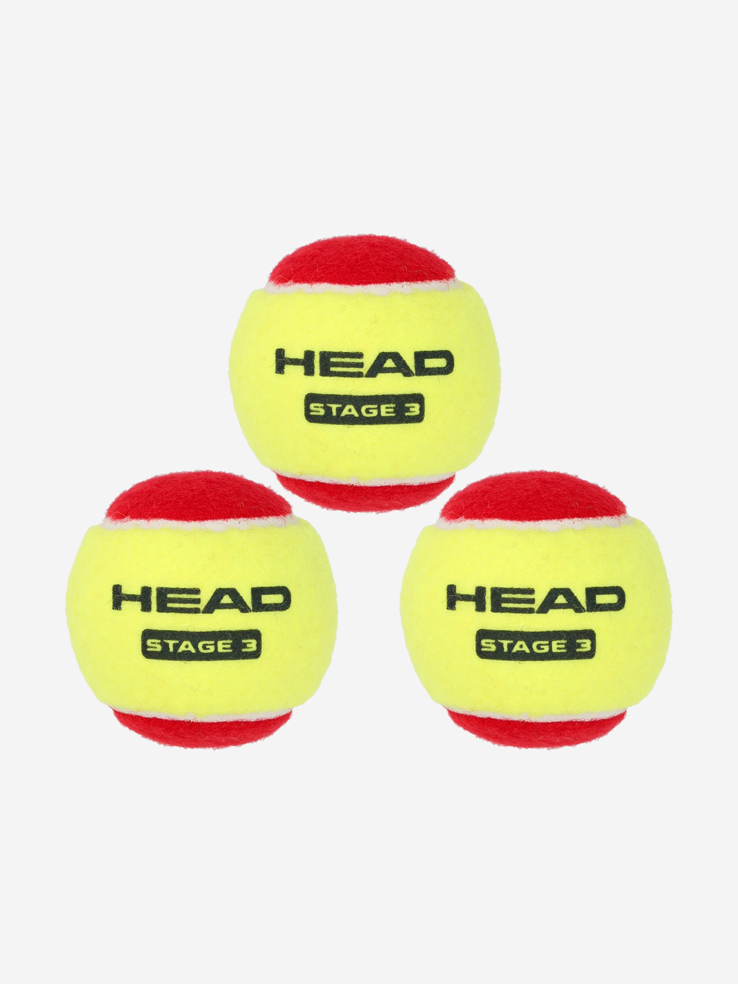 фото Мяч для большого тенниса head t.i.p. red, 3 шт, желтый
