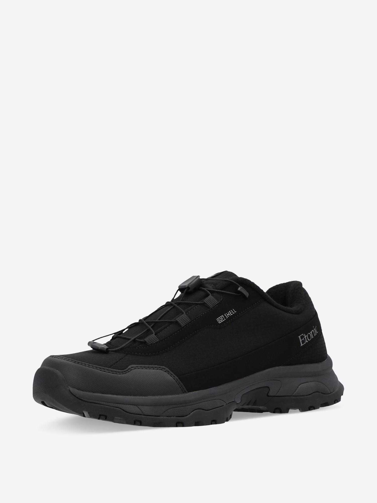 фото Полуботинки утепленные мужские etonic lofter, черный