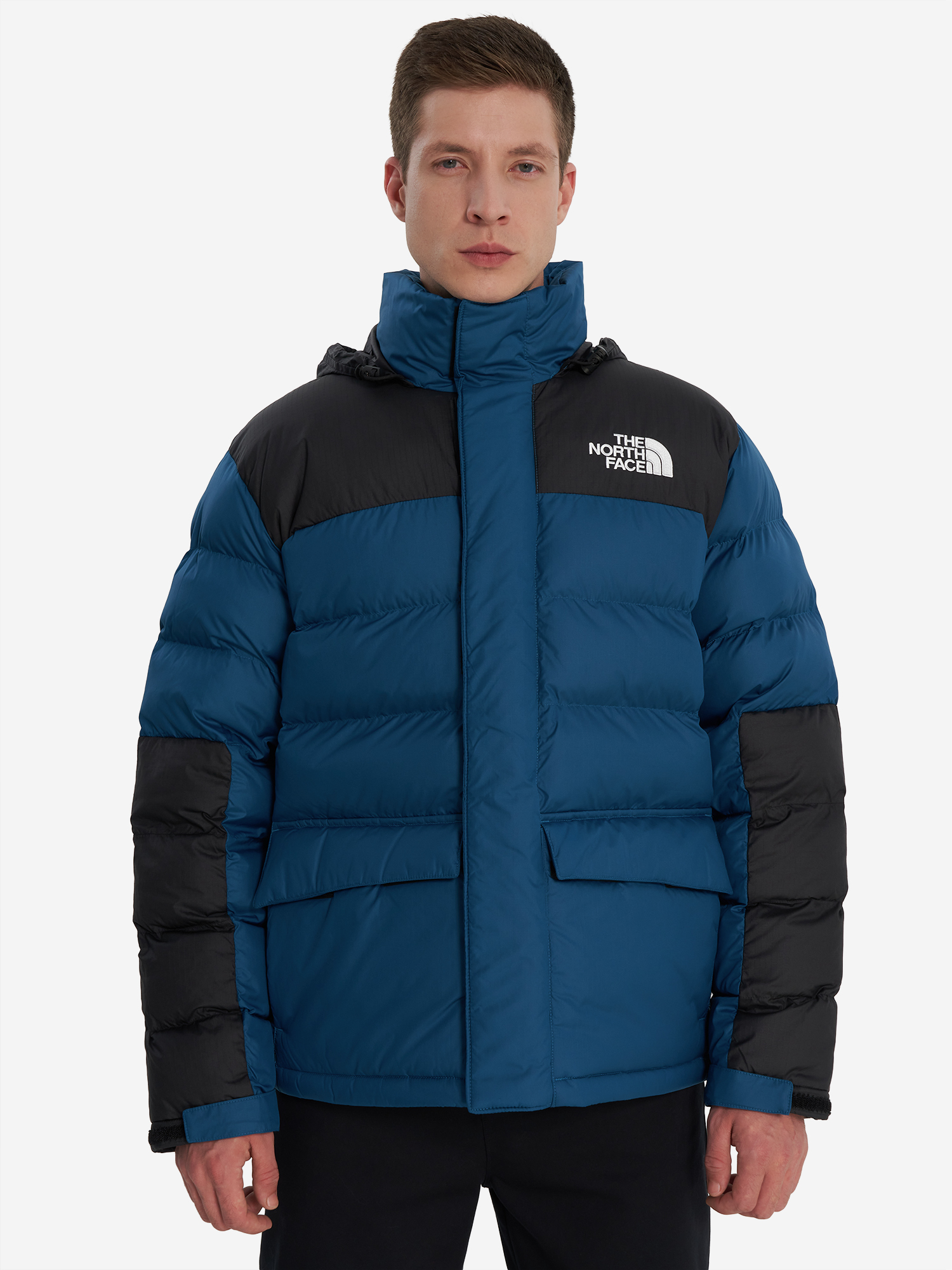 фото Куртка утепленная мужская the north face limbara, синий