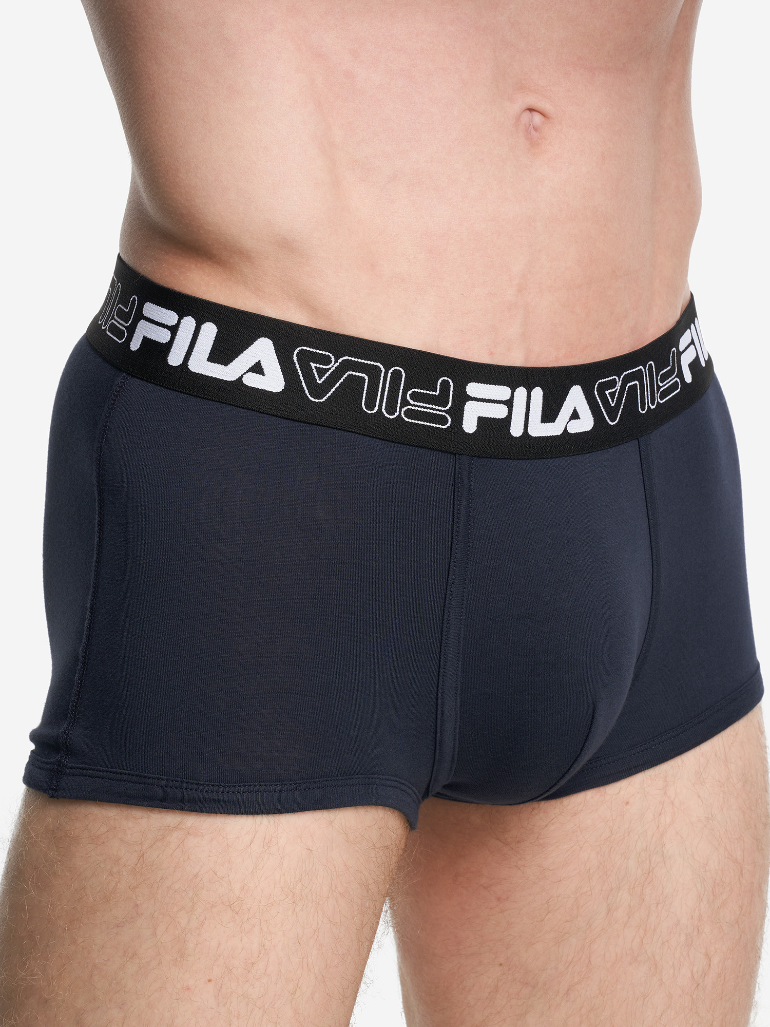 фото Трусы мужские fila, 3 штуки, черный
