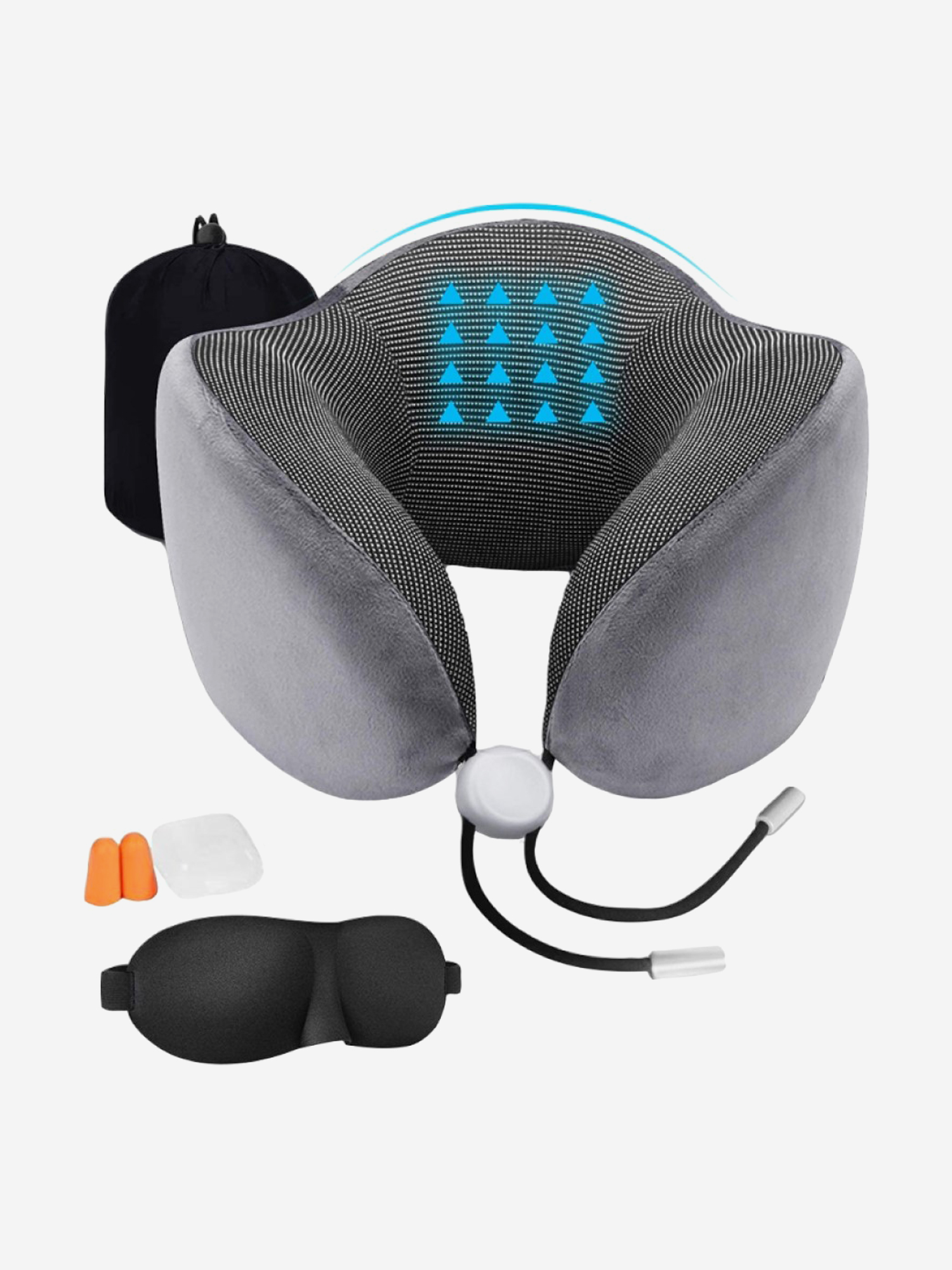 Подушка для путешествий RoadLike Travel Kit Pure с эффектом памяти, серый, Серый
Подушка для путешествий RoadLike Travel Kit Pure с эффектом памяти, серый, Серый