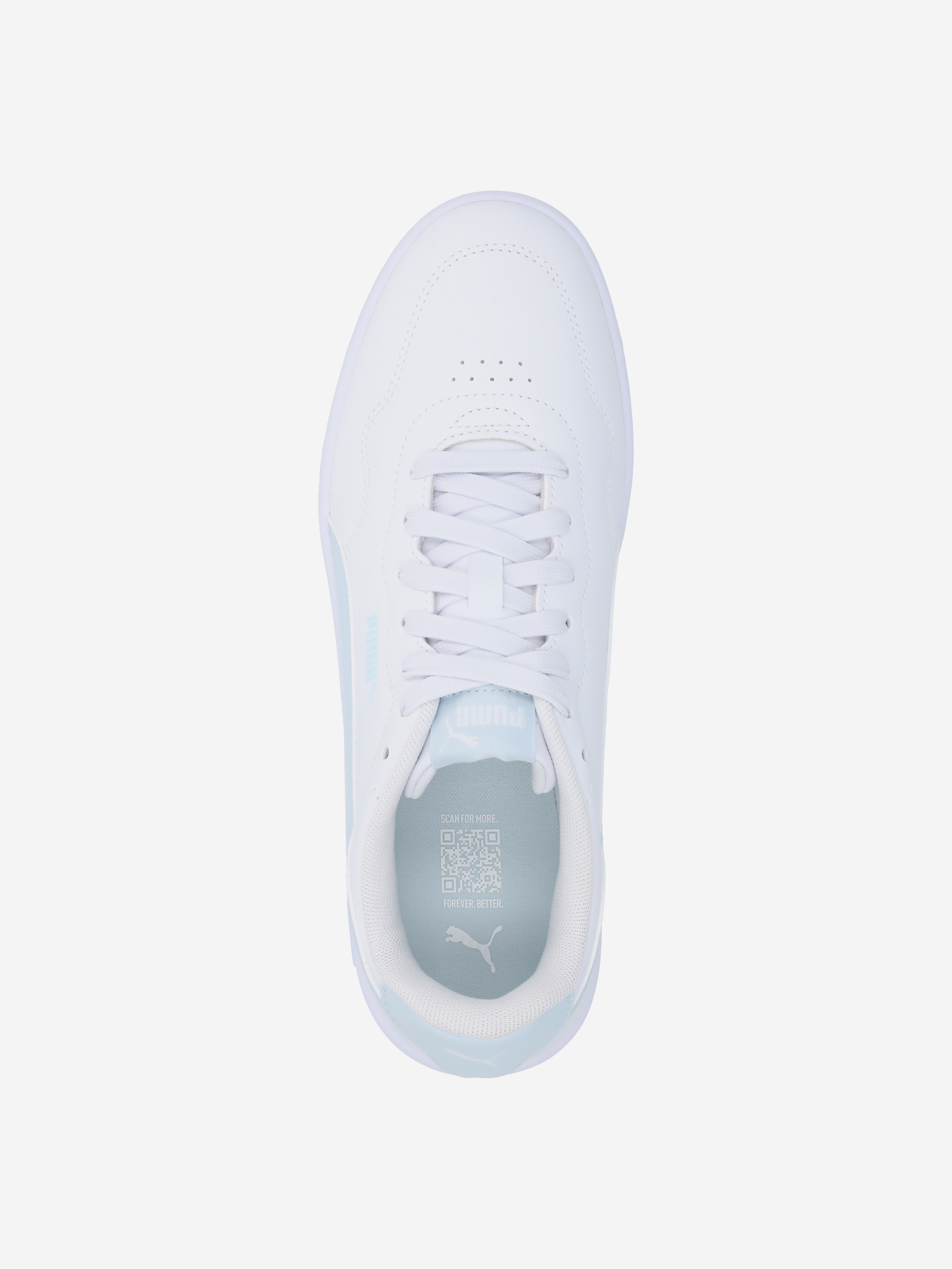 фото Кеды женские puma court lally, белый