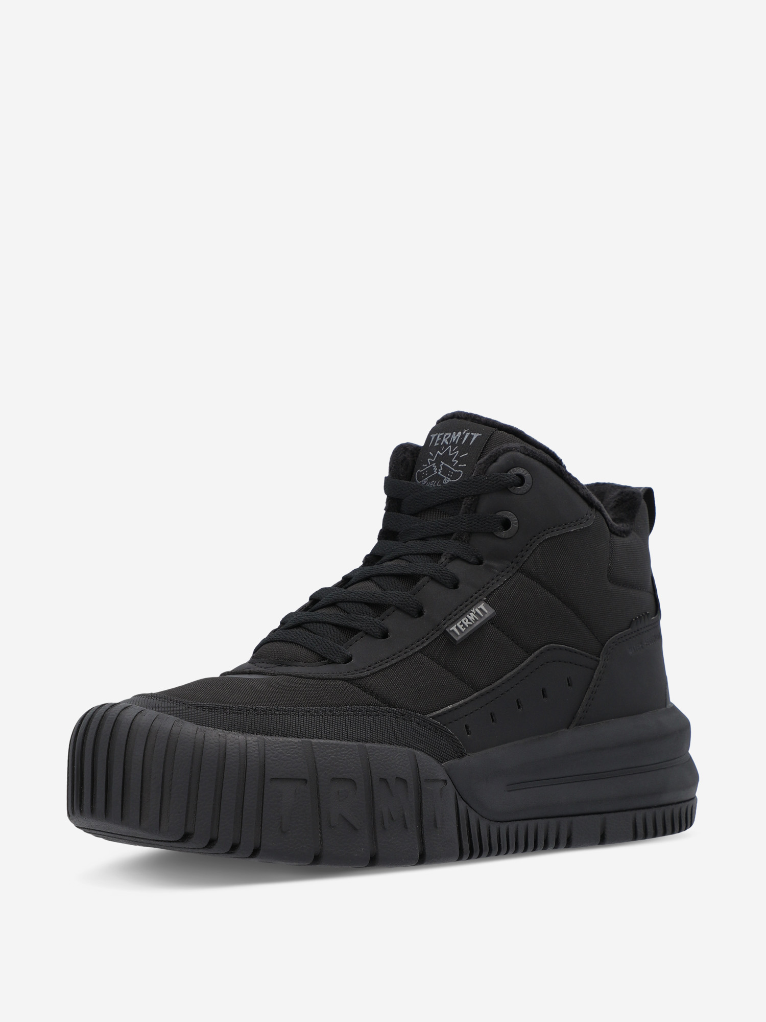 фото Кеды утепленные мужские termit invader hi 4.0, черный