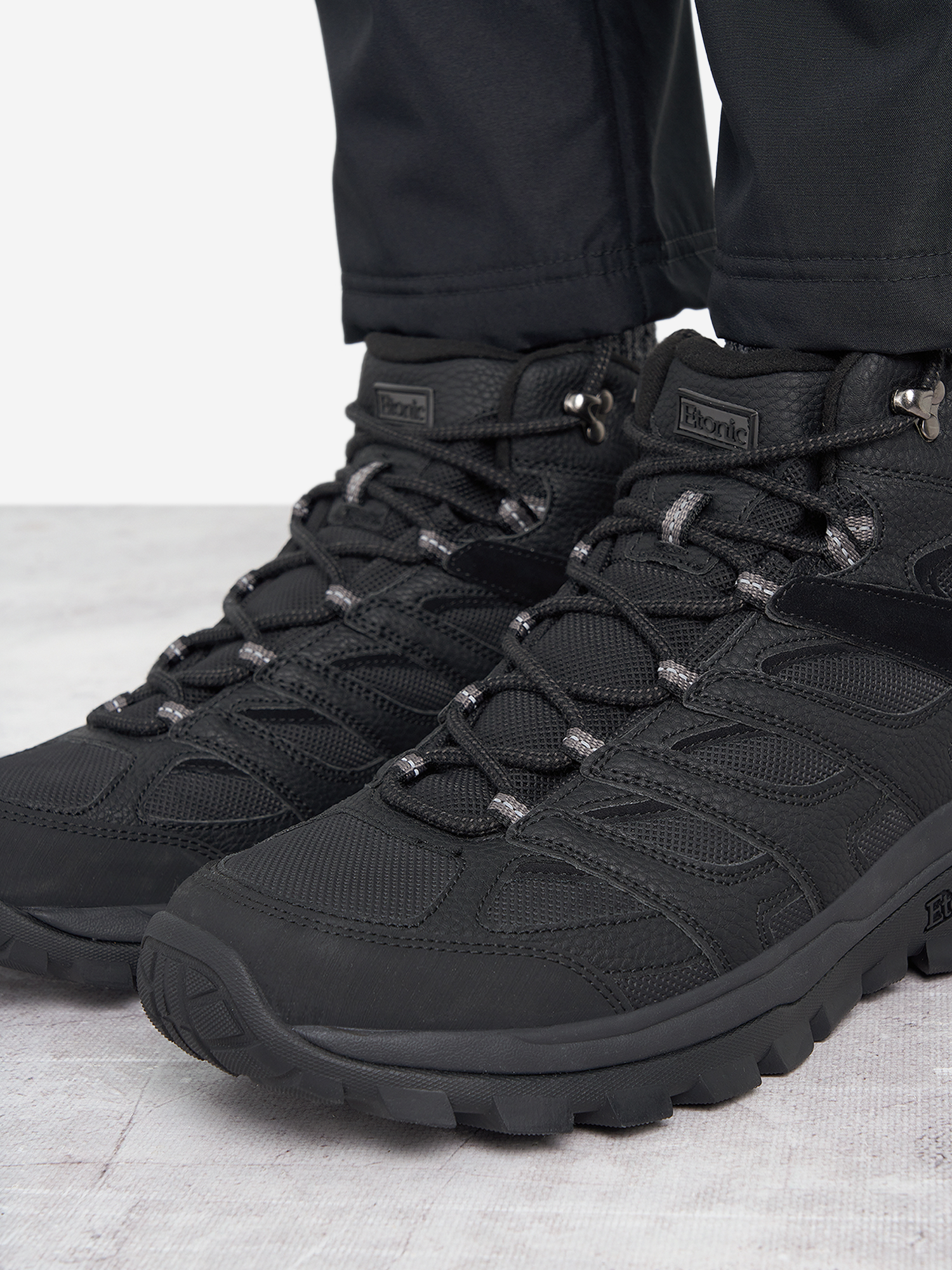 фото Ботинки утепленные мужские etonic moba, черный