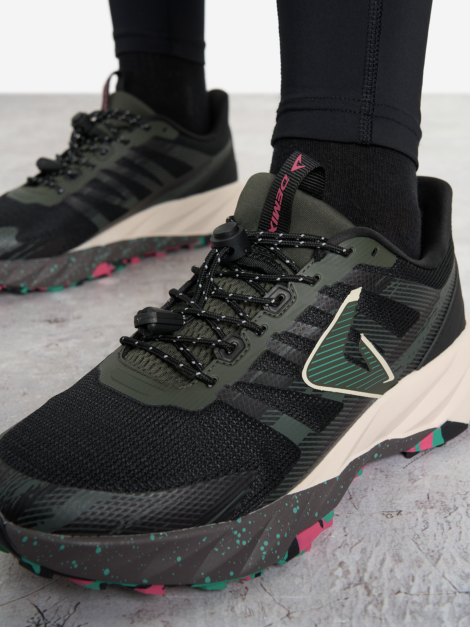 фото Кроссовки женские demix speed trail pro, черный
