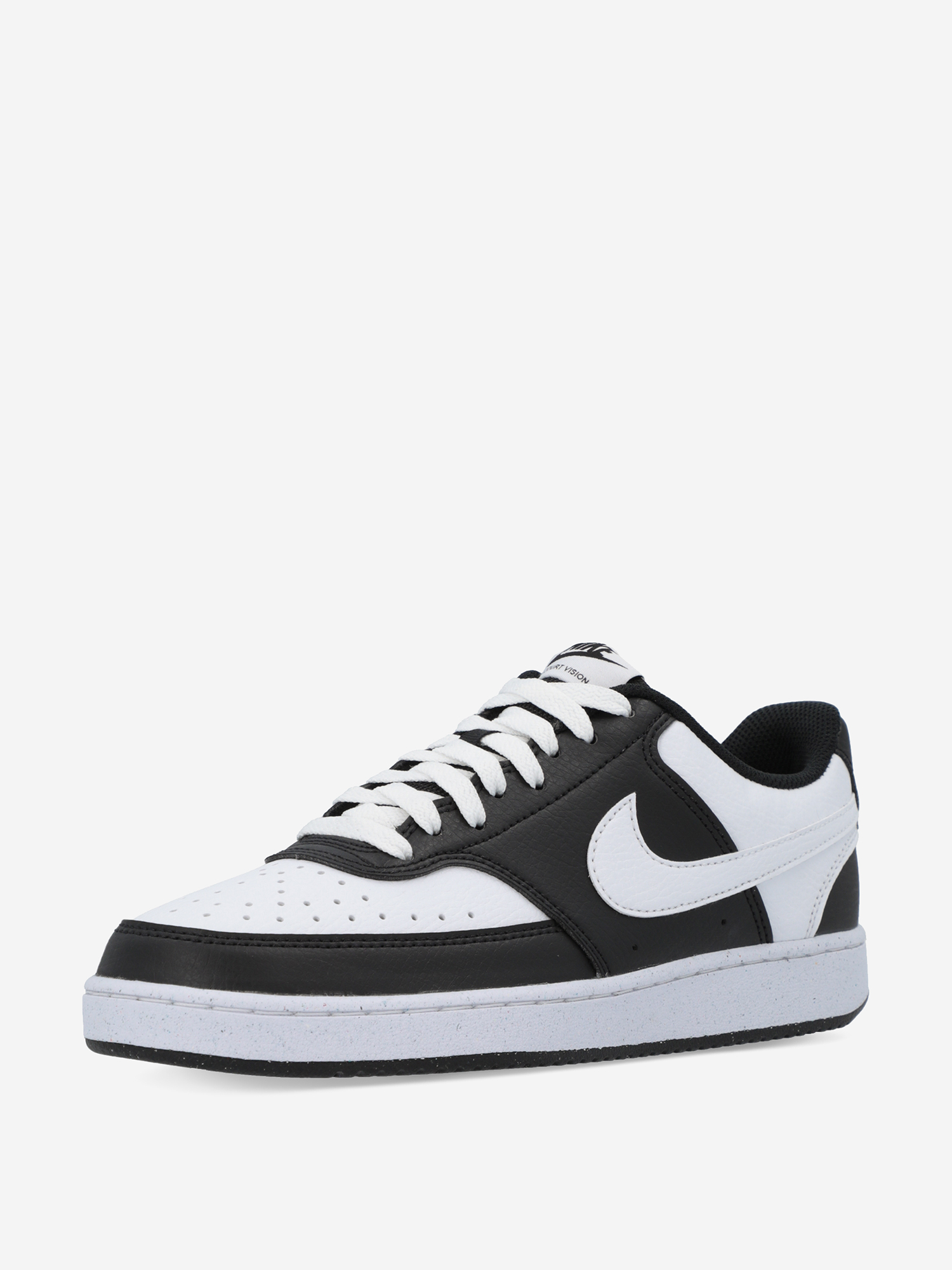 фото Кеды женские nike court vision low next nature, черный