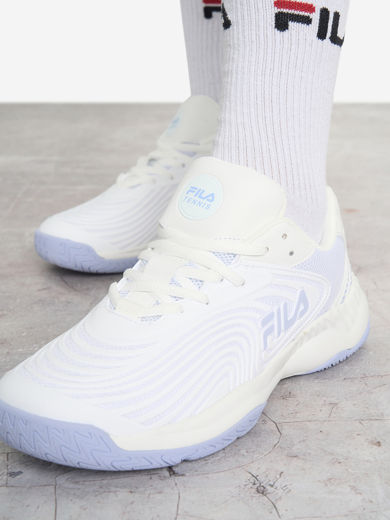 фото Кроссовки женские fila streamline nxt, фиолетовый