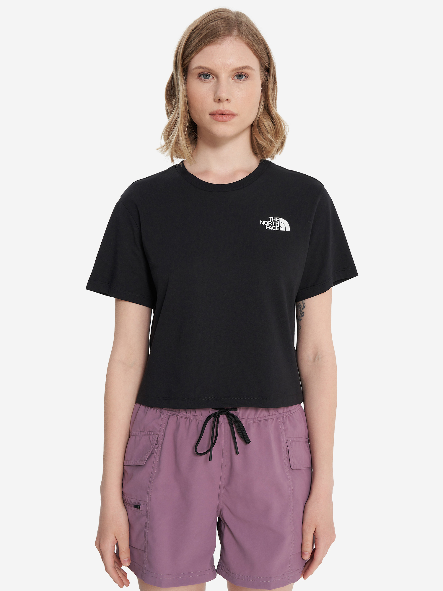 фото Футболка женская the north face simple dome, черный