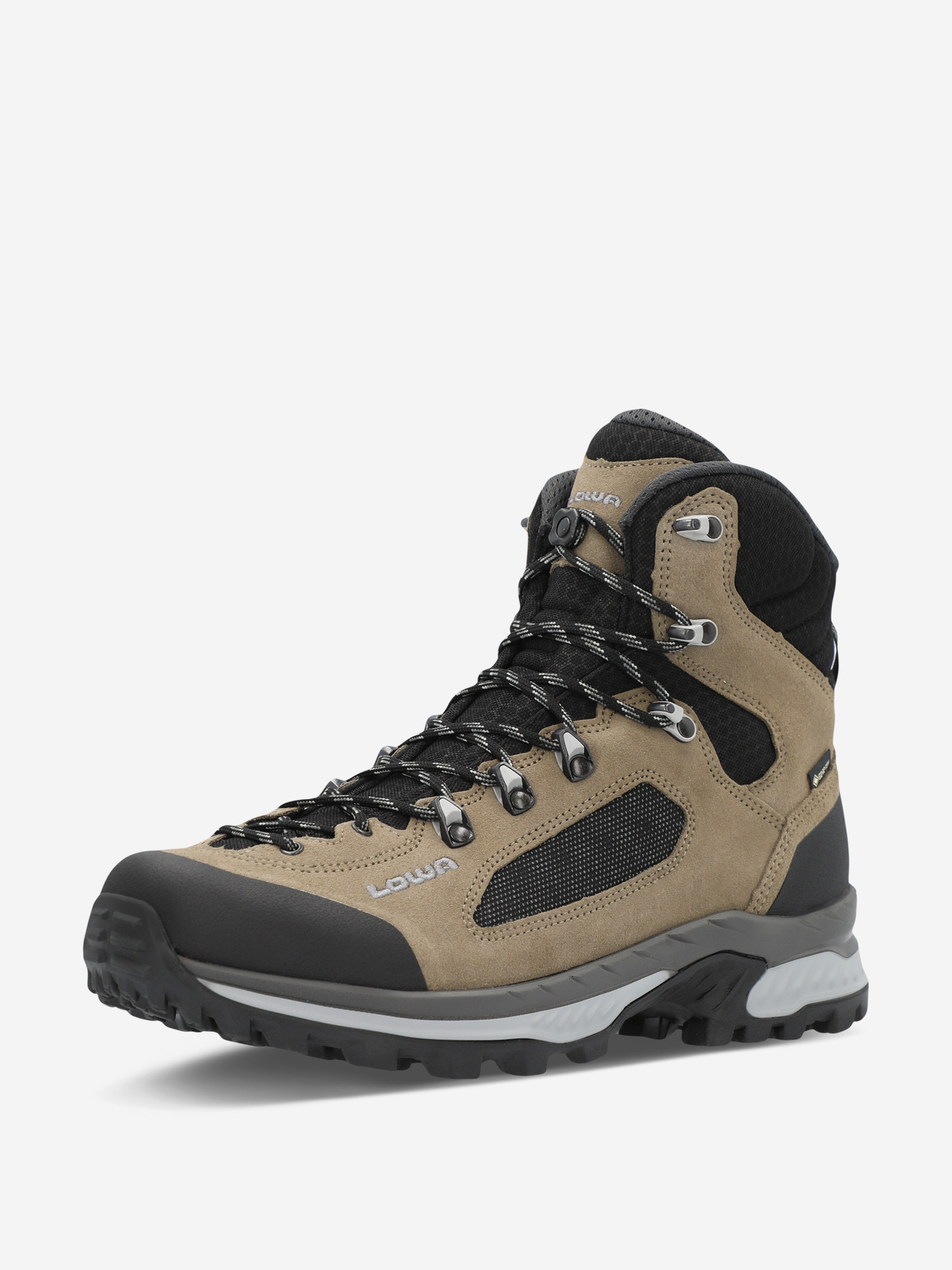 фото Ботинки мужские lowa corvara gtx mid, бежевый