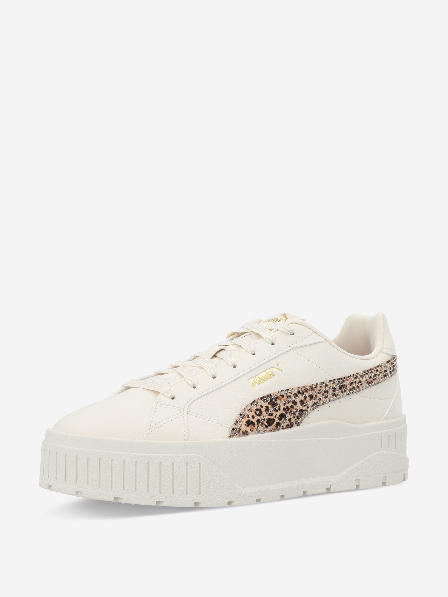 фото Кеды женские puma karmen ii animal flair, бежевый