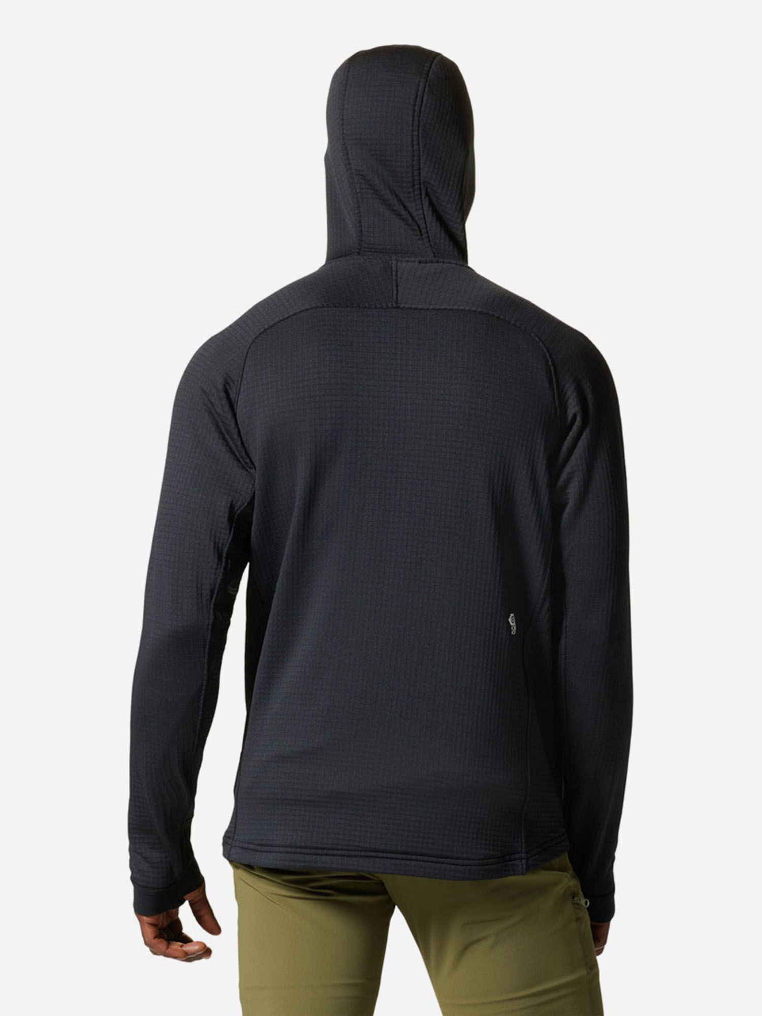 фото Толстовка мужская mountain hardwear polartec, черный