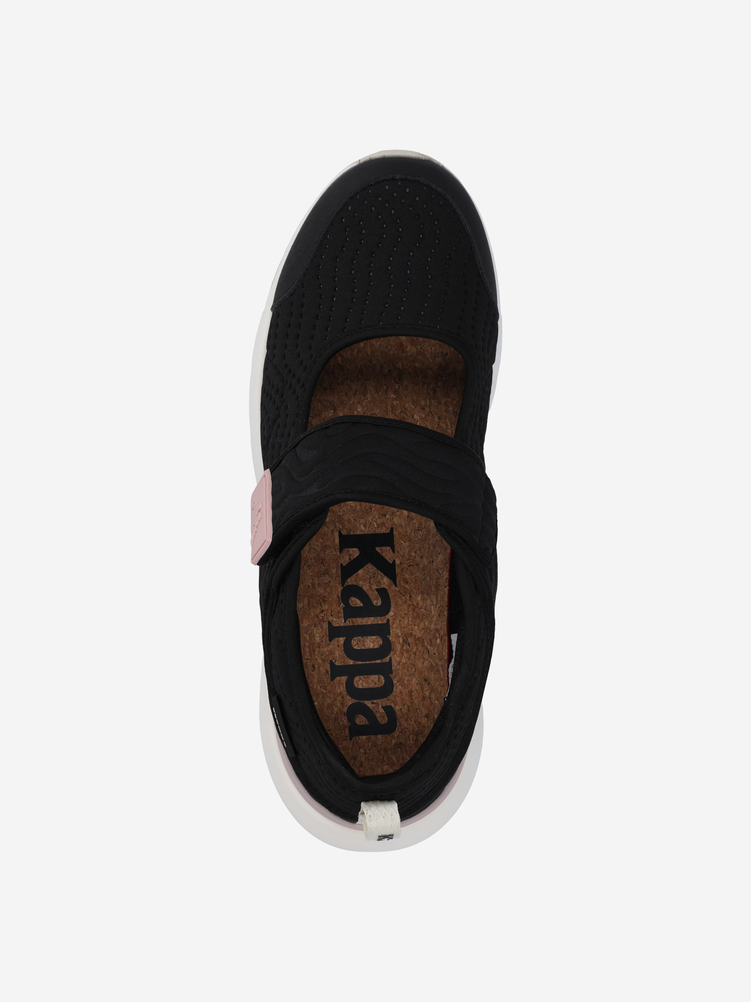 фото Балетки для девочек kappa authentic flate, черный