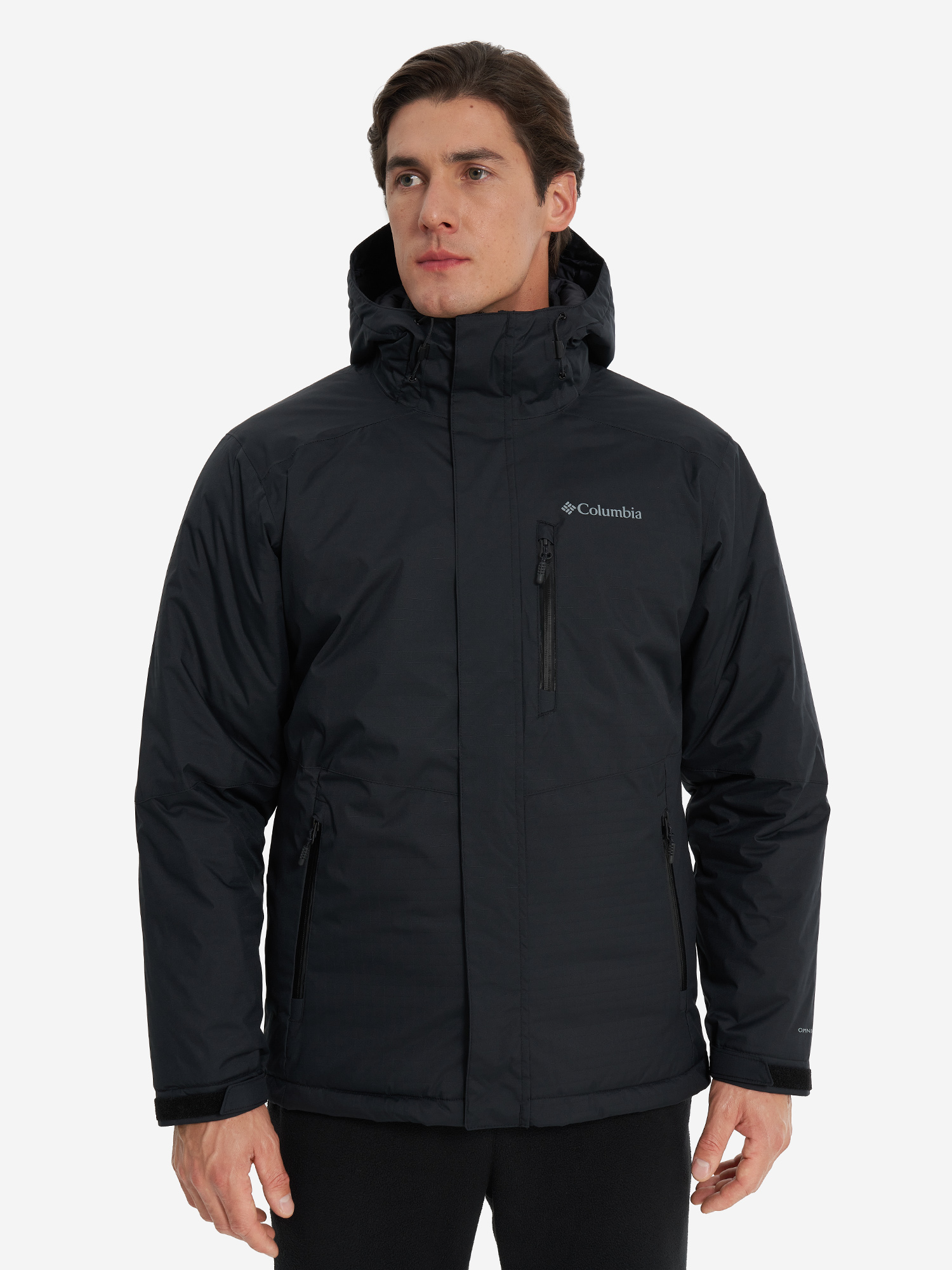 фото Куртка утепленная мужская columbia oak harbor ii insulated jacket, черный
