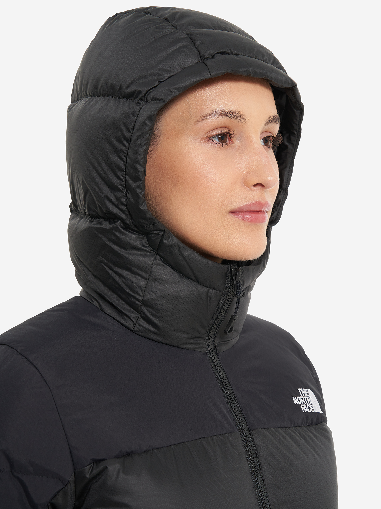 фото Пуховик женский the north face diablo, черный
