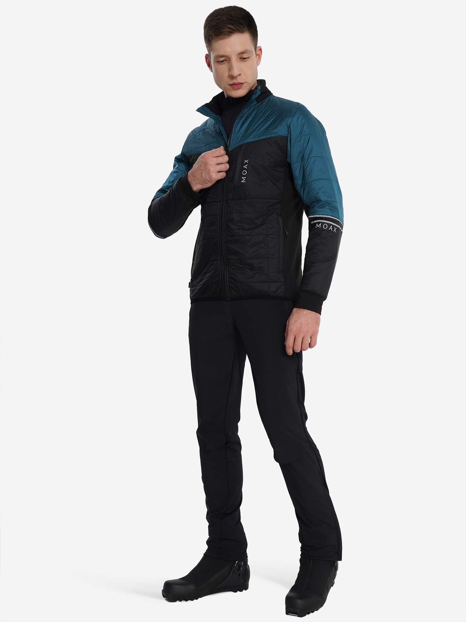 фото Куртка утепленная мужская moaxsport royal, зеленый