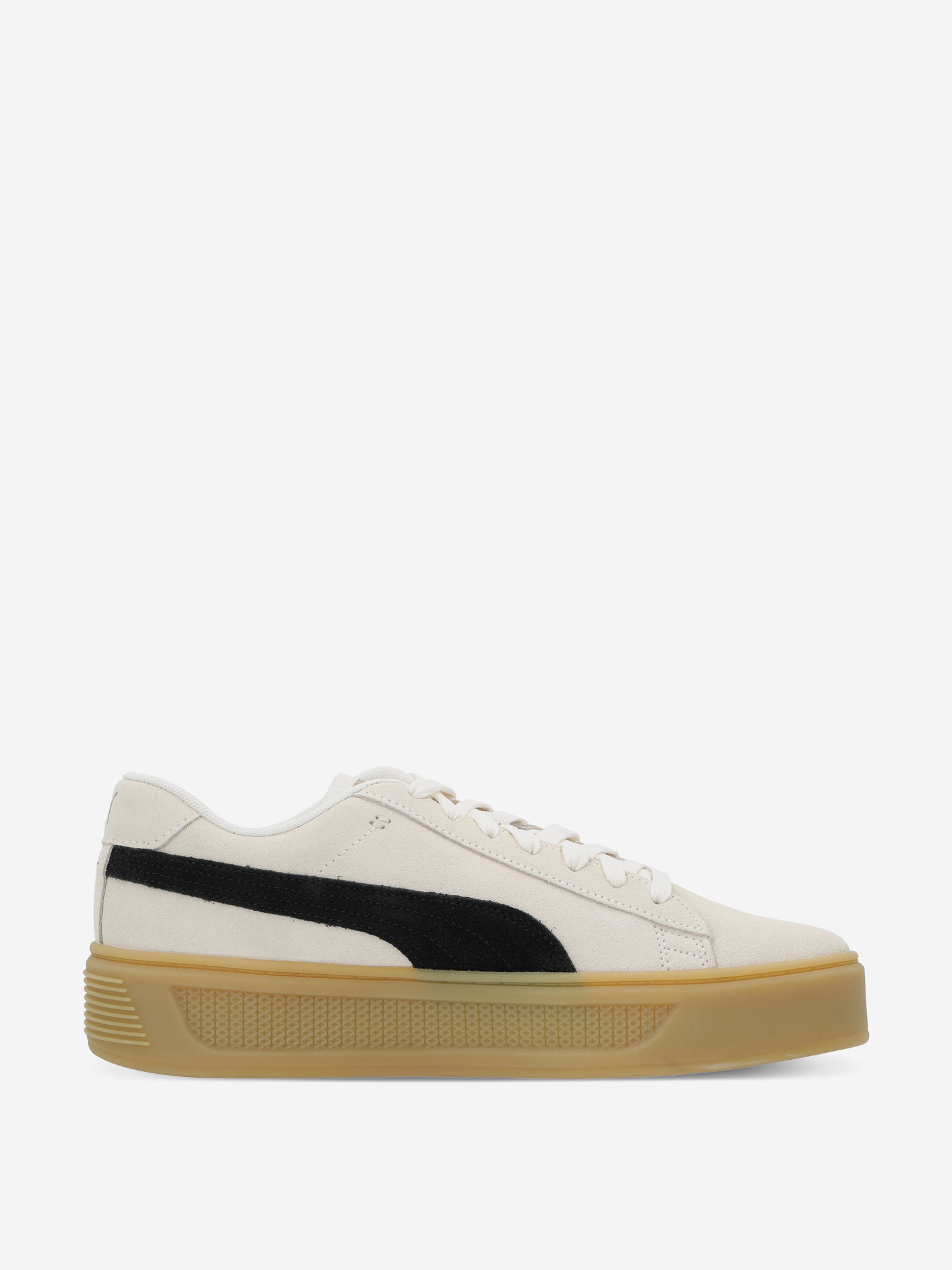фото Кеды женские puma smash platform v3 sd, бежевый