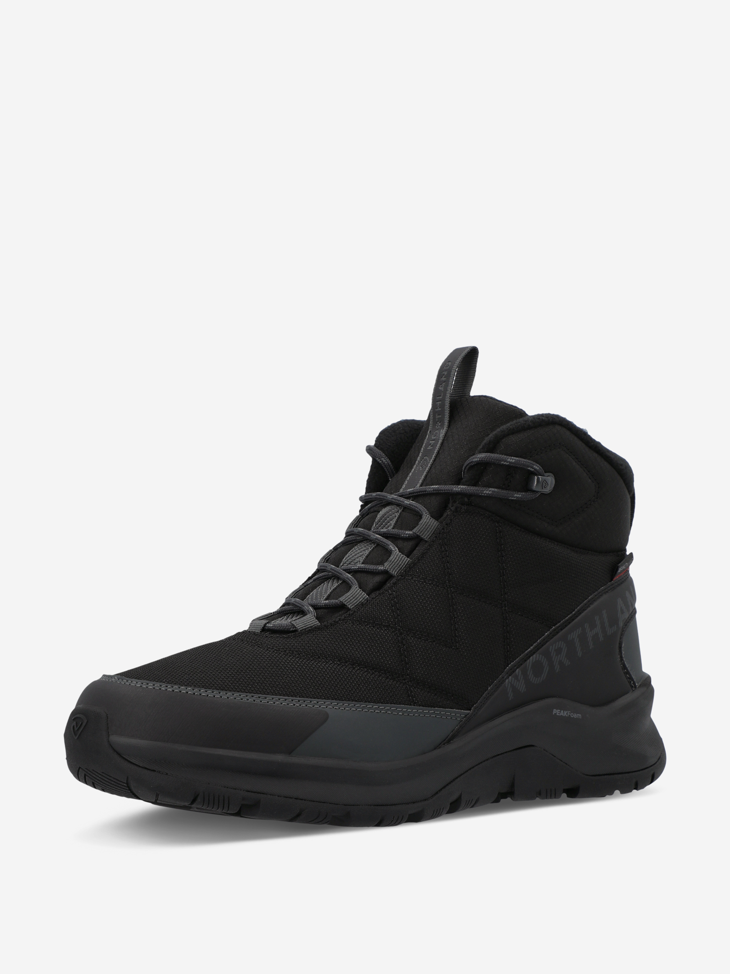 фото Ботинки утепленные мужские northland ramsau nylon, черный