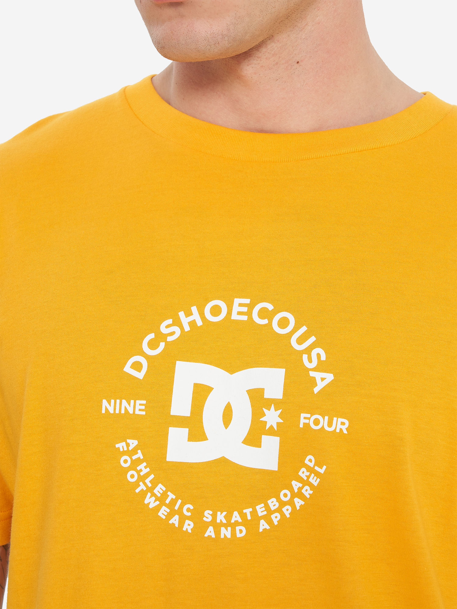 фото Футболка мужская dc shoes essy dorrington, желтый
