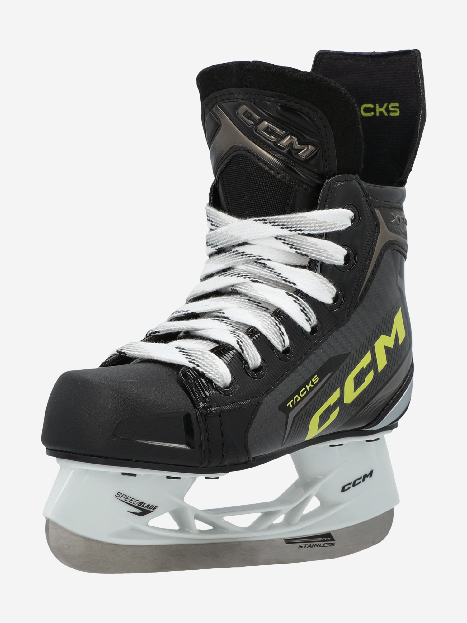 фото Коньки хоккейные детские ccm tacks xf pro yth, черный
