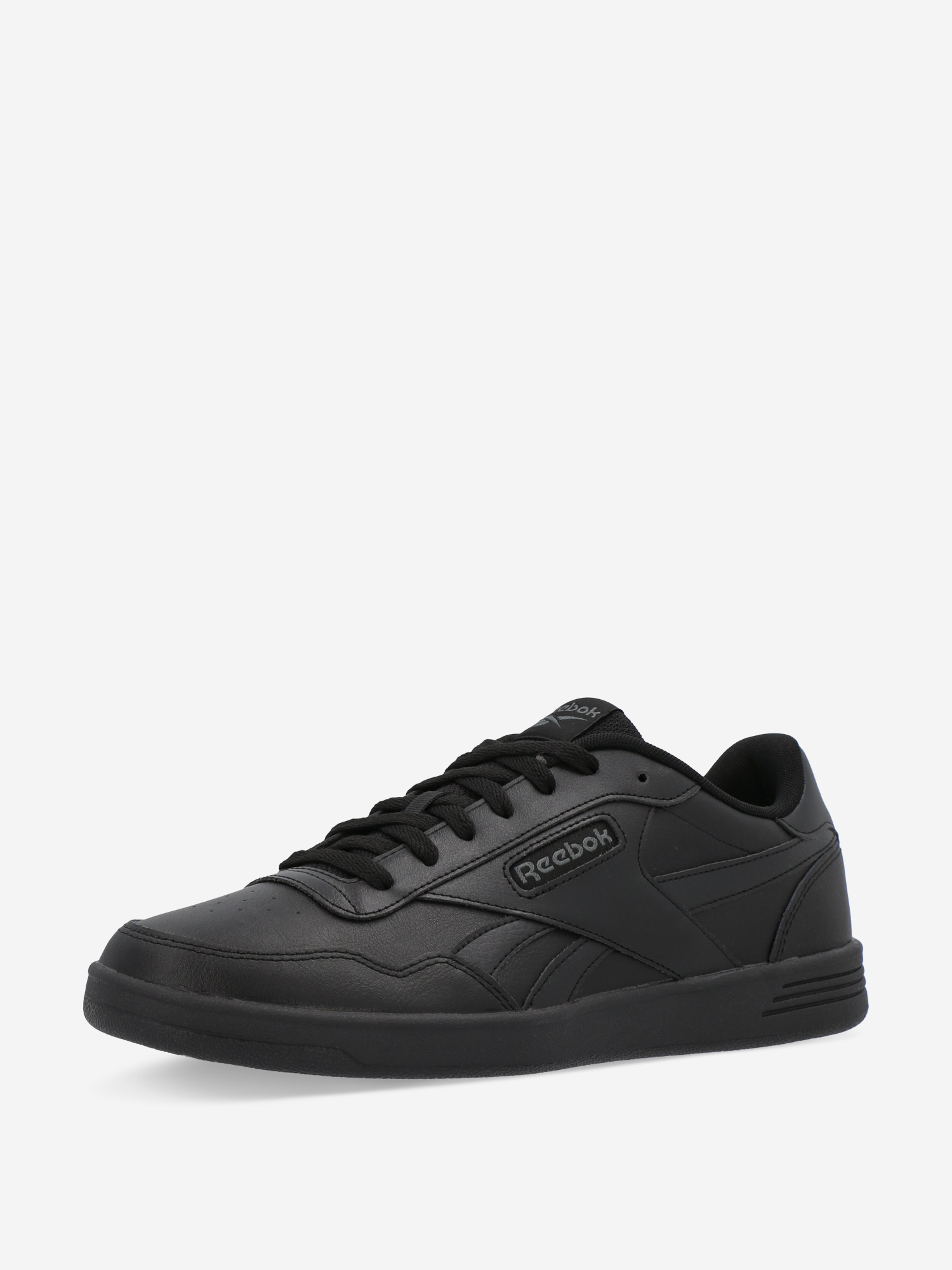 фото Кеды мужские reebok court advance, черный