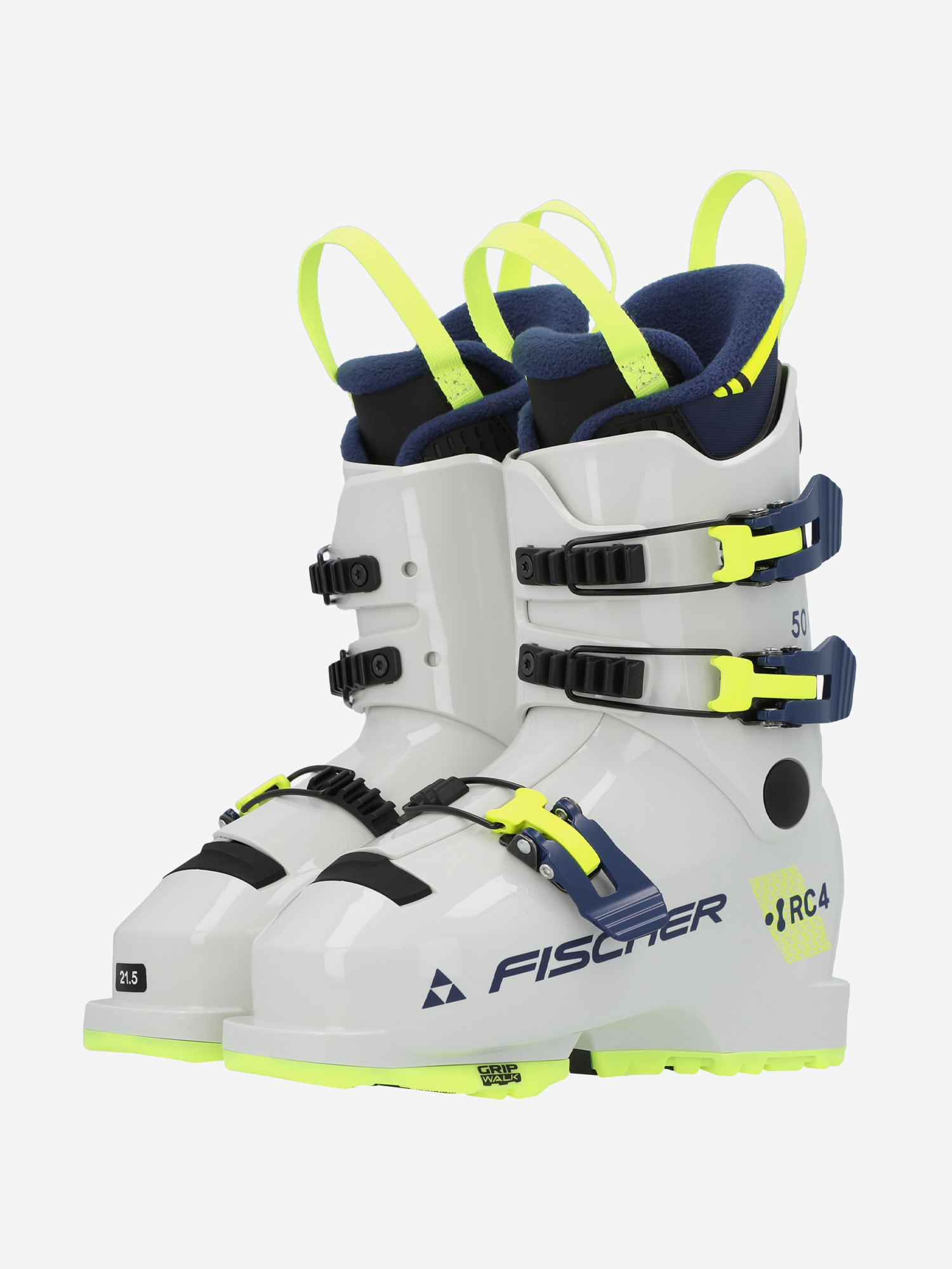 фото Ботинки горнолыжные детские fischer rc4 50 jr gw, белый