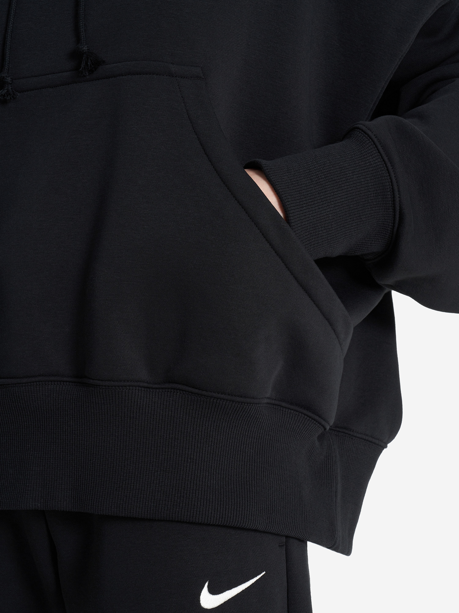 фото Худи женское nike sportswear phoenix, черный
