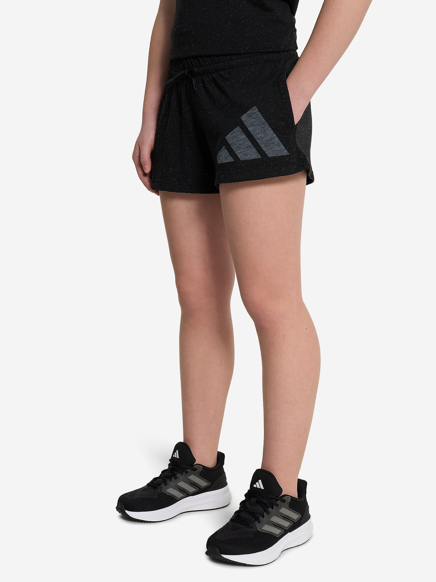 фото Шорты для девочек adidas, черный
