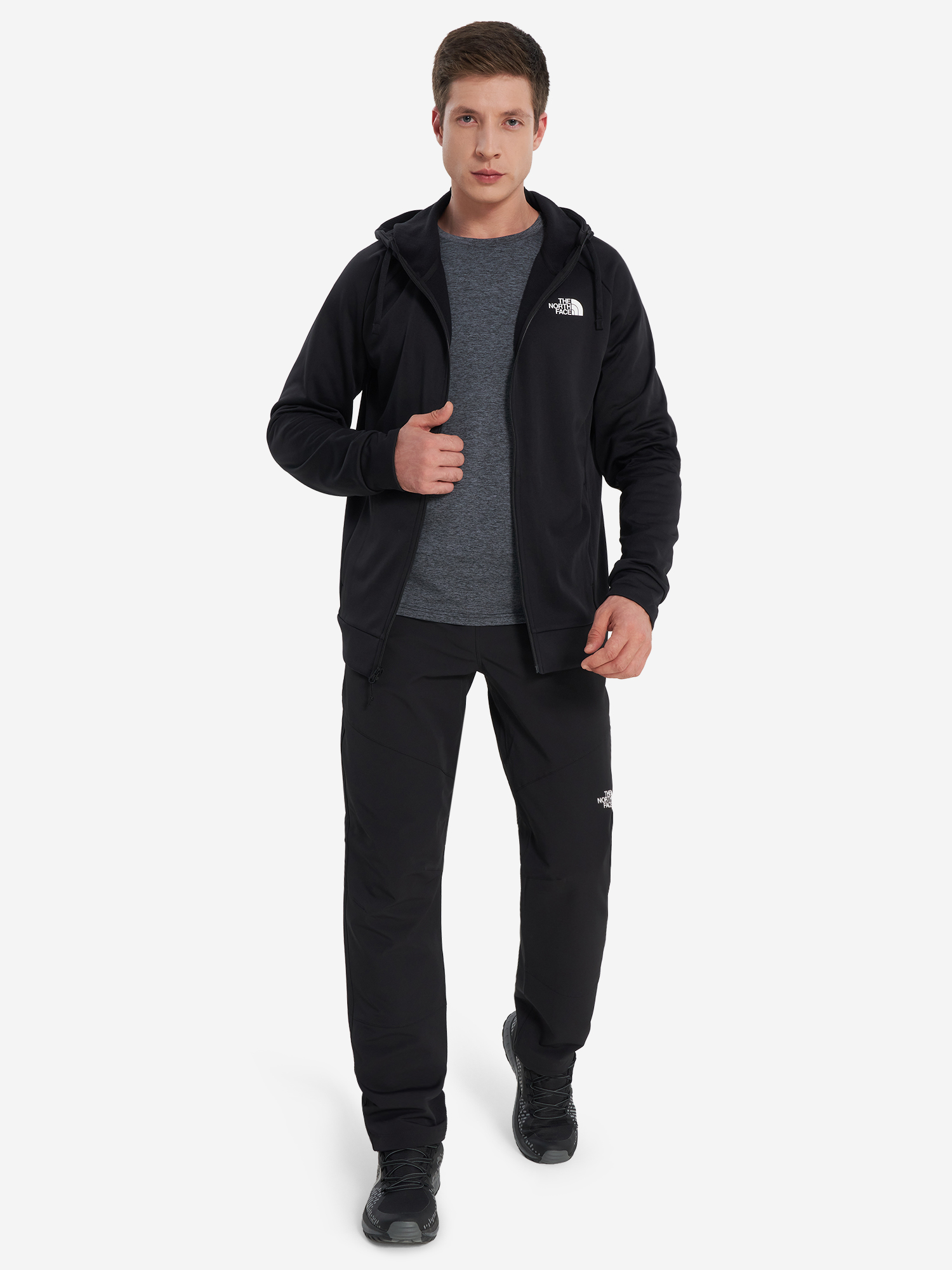 фото Брюки мужские the north face m diablo reg, черный