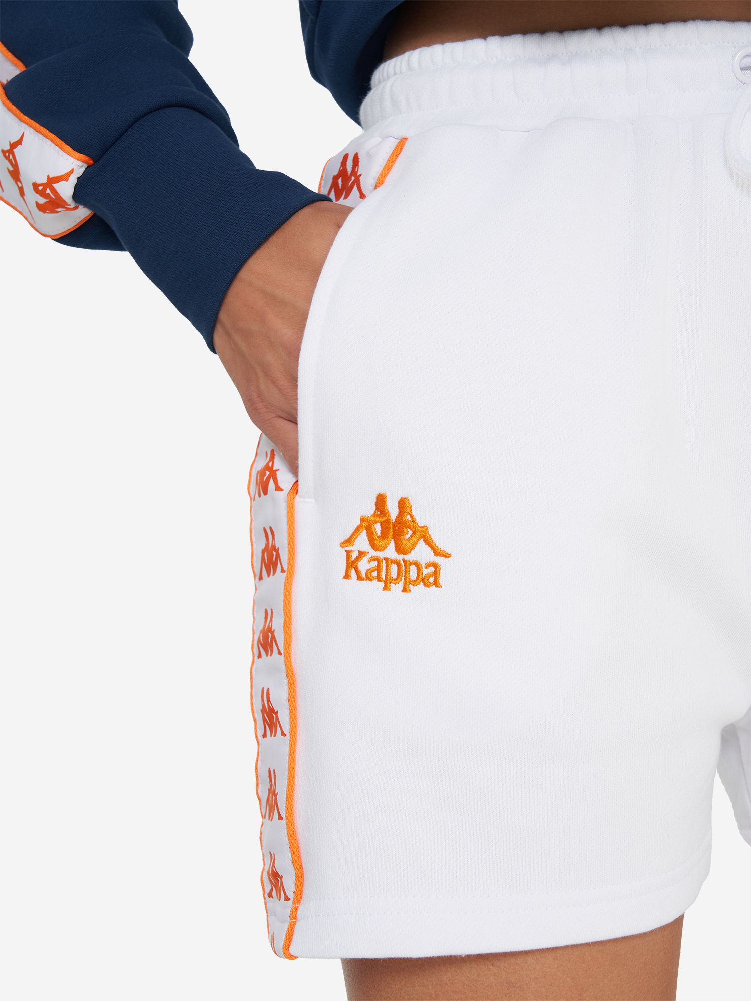 фото Шорты женские kappa, белый