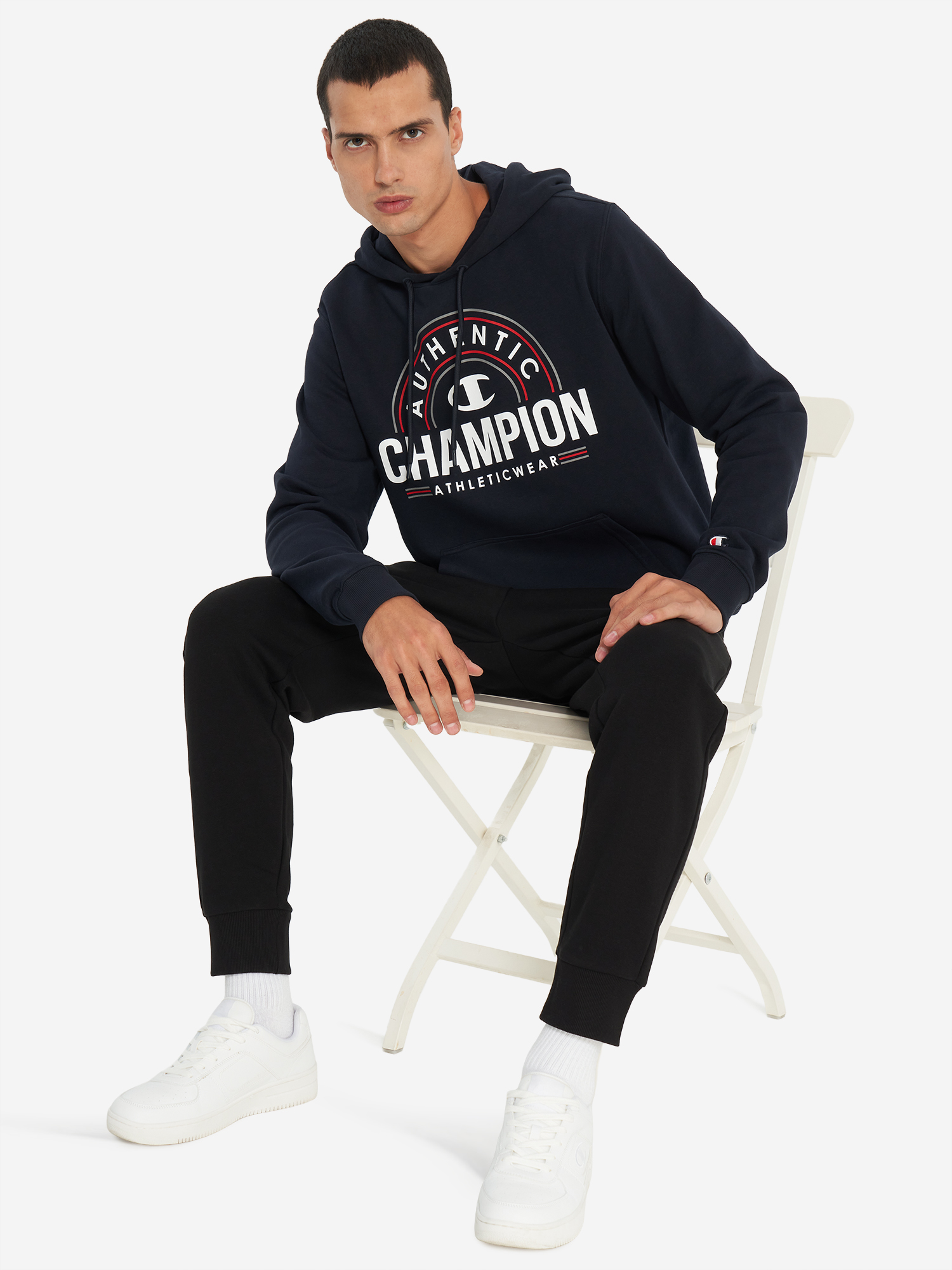 фото Худи мужское champion, синий