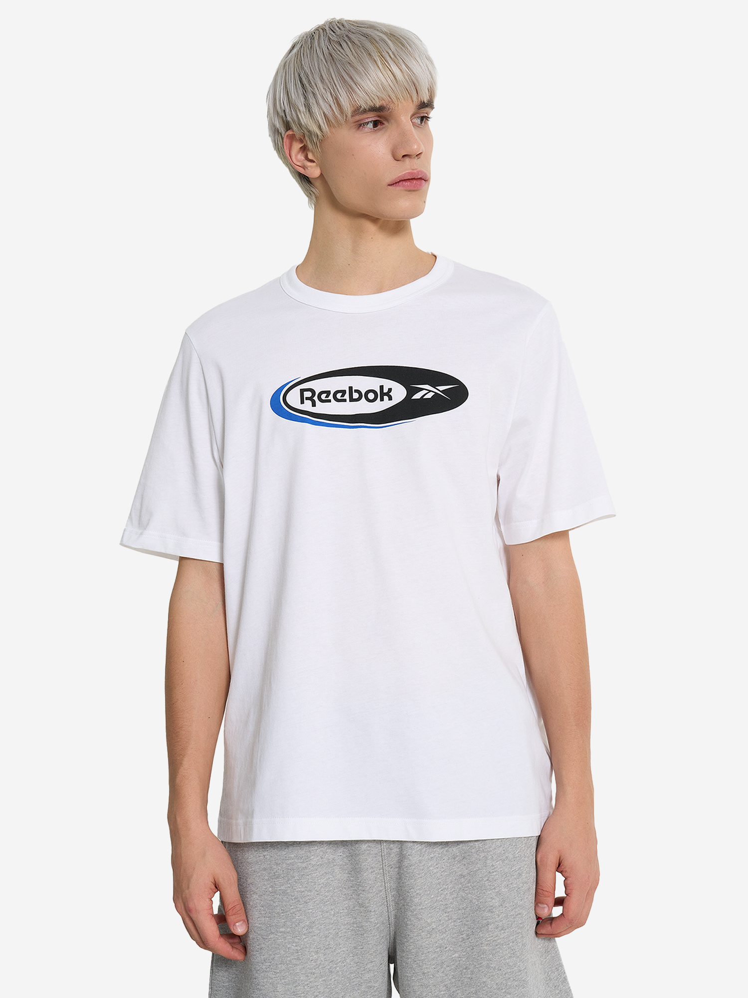 фото Футболка мужская reebok ri brand proud, белый