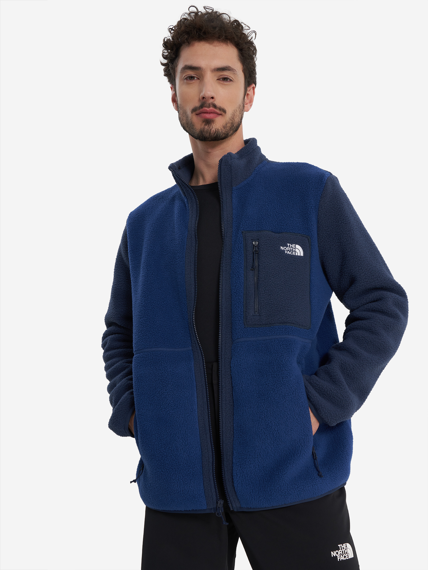 фото Толстовка мужская the north face yumiori, синий