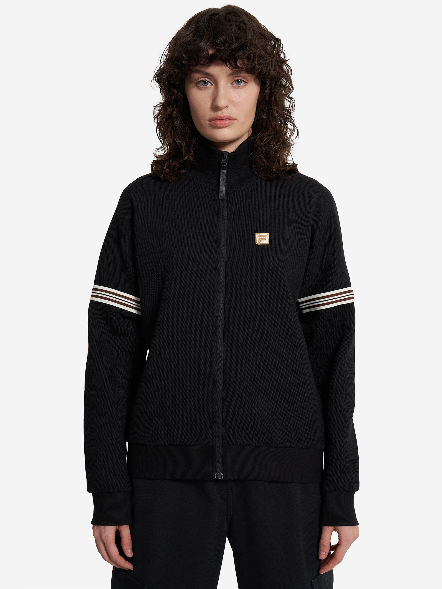 фото Толстовка женская fila, черный