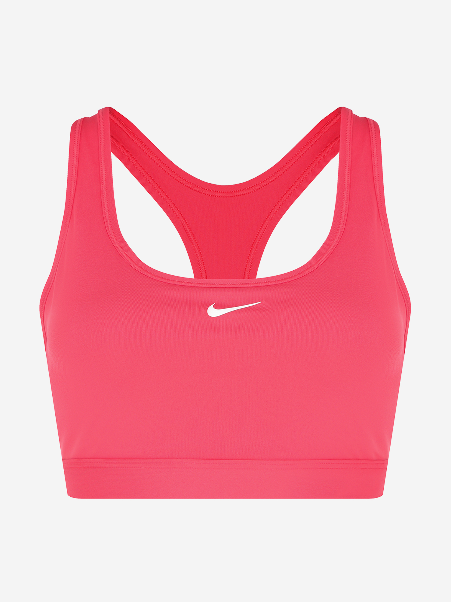 фото Топ бра спортивный nike swoosh, розовый