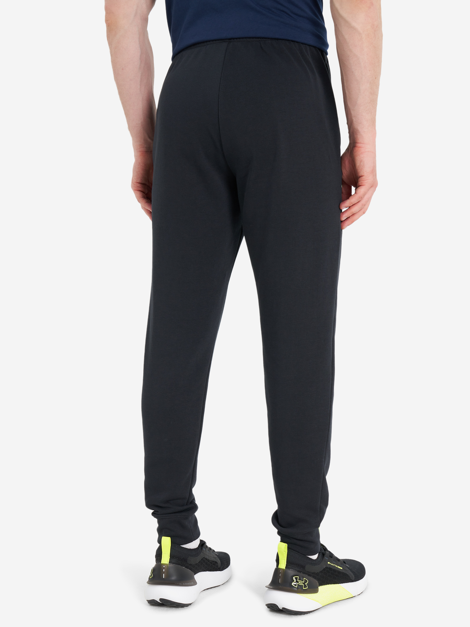 фото Брюки флисовые мужские under armour, черный