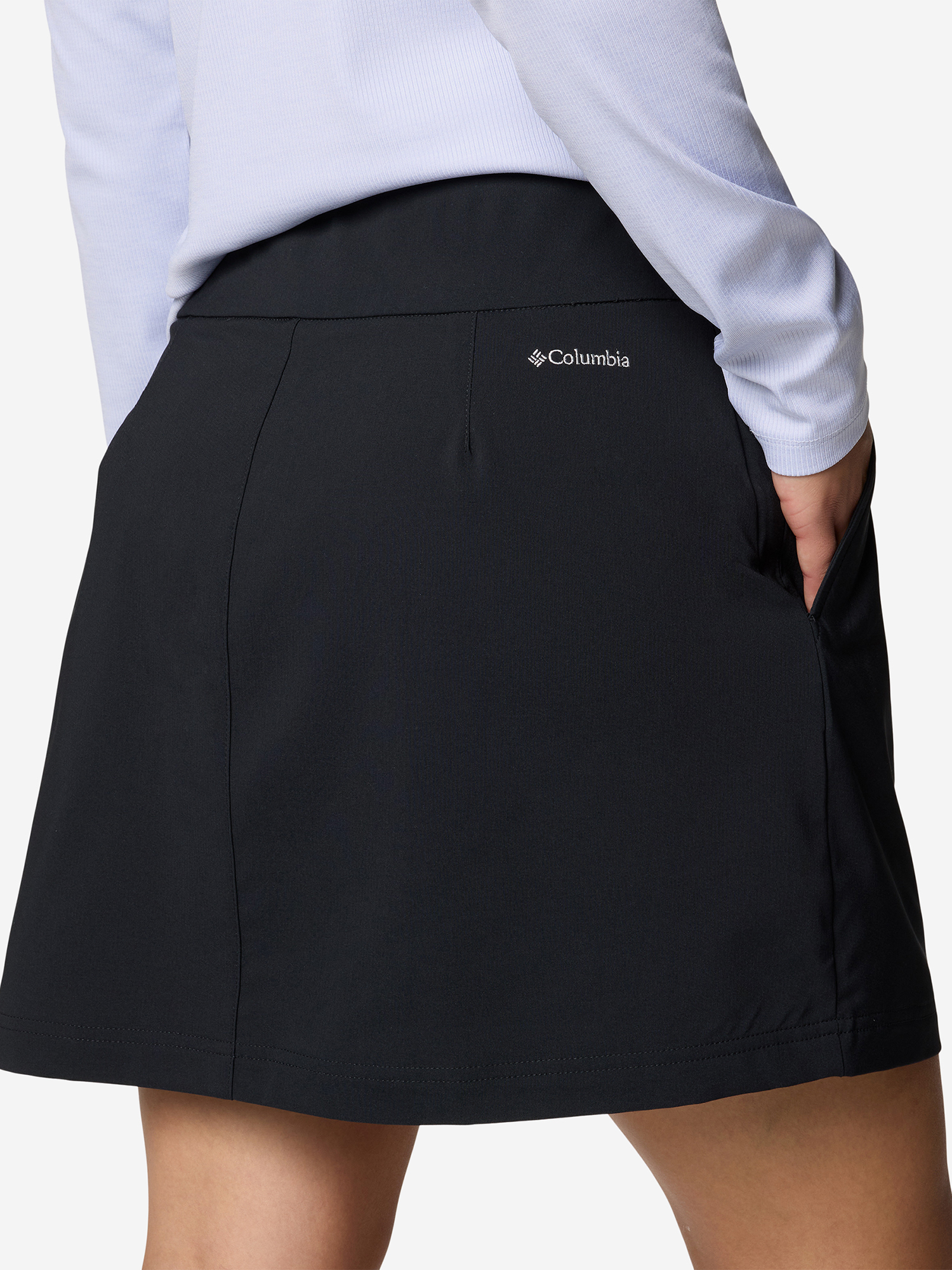 фото Юбка-шорты женская columbia all seasons skort, черный