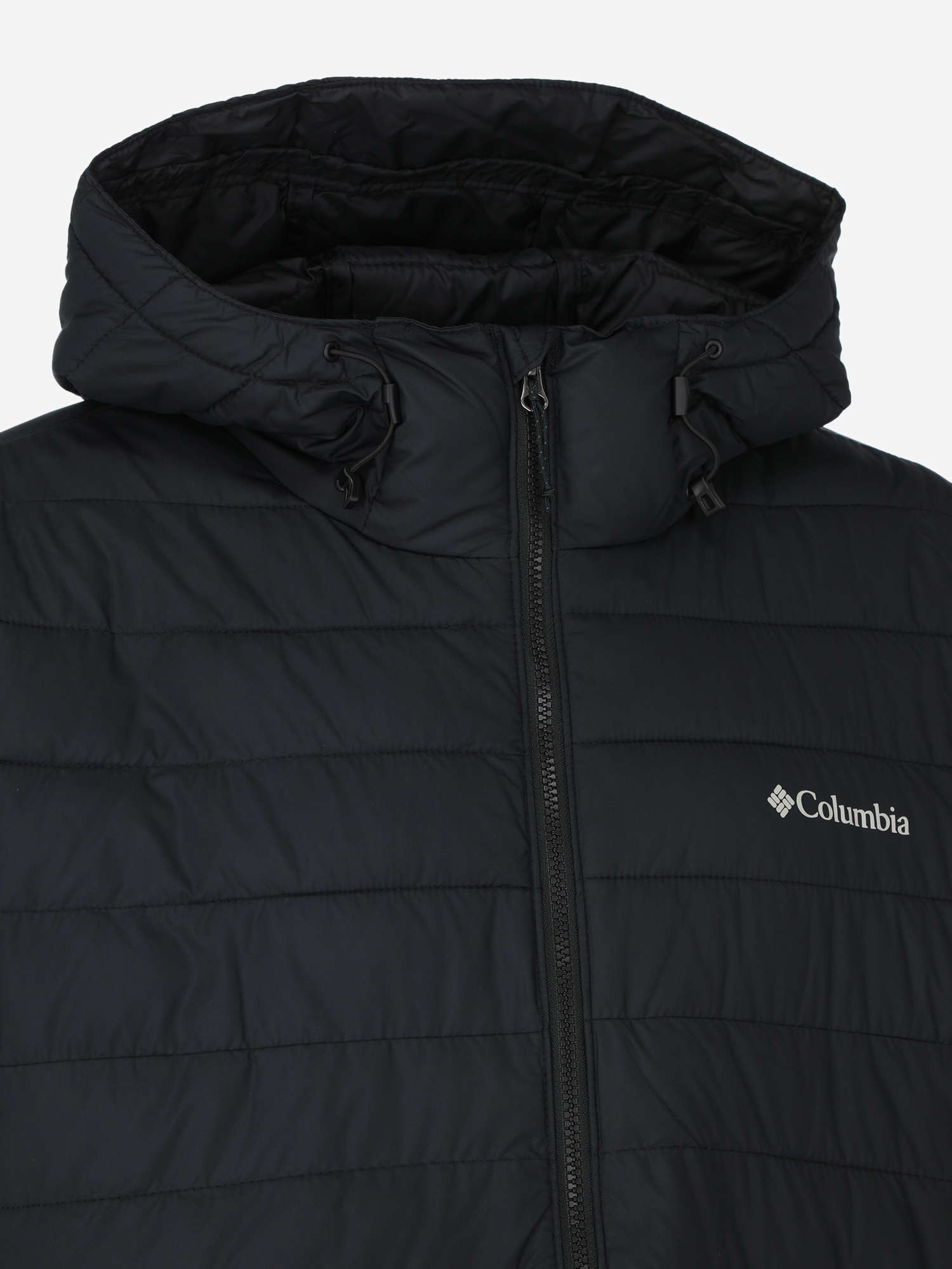 фото Пуховик мужской columbia, plus size powder lite ii hooded jacket, черный