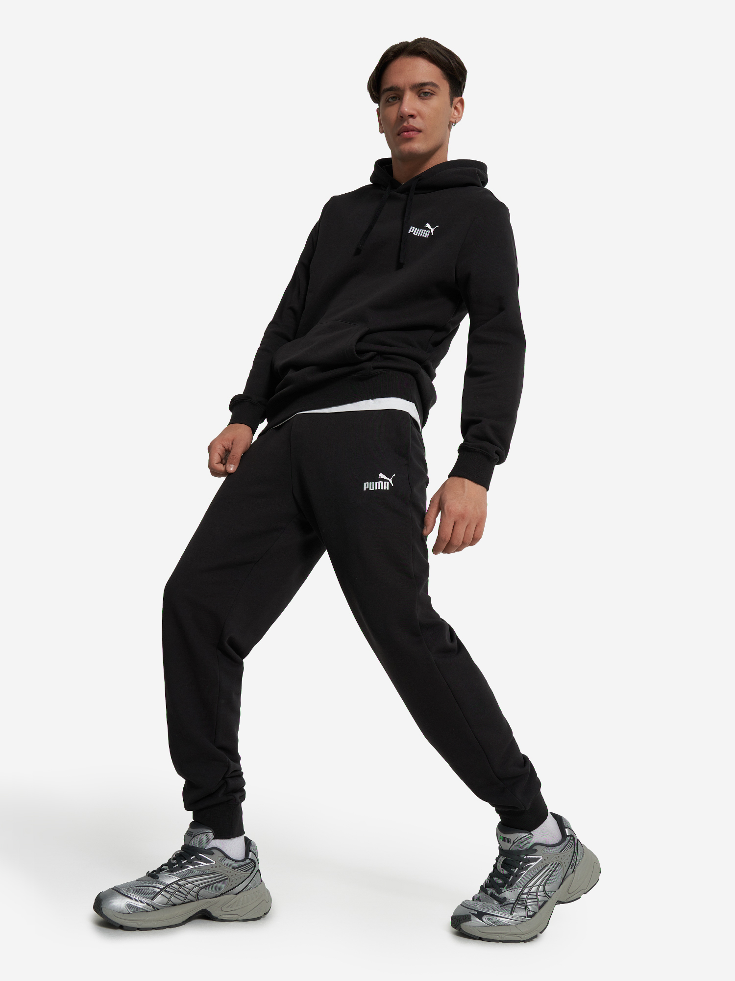 фото Худи мужское puma, черный
