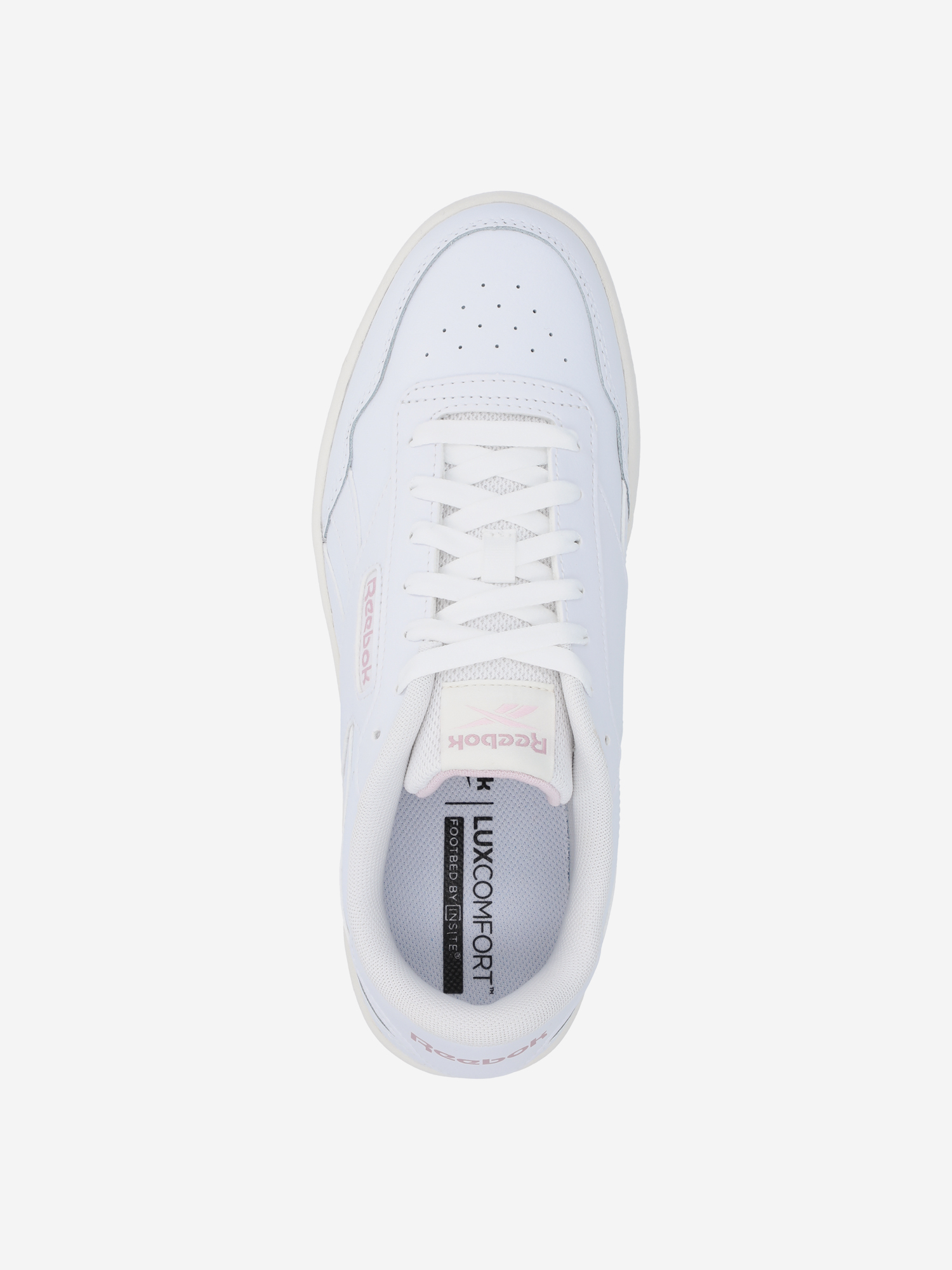 фото Кеды женские reebok court advance, белый