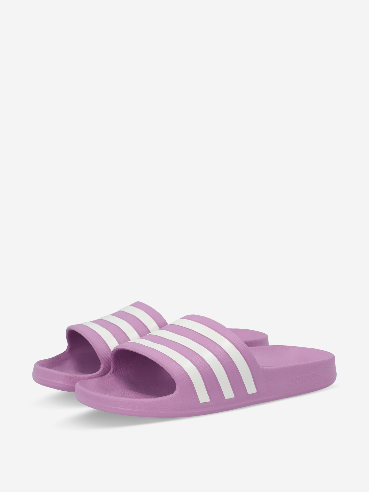 фото Шлепанцы женские adidas adilette aqua, фиолетовый