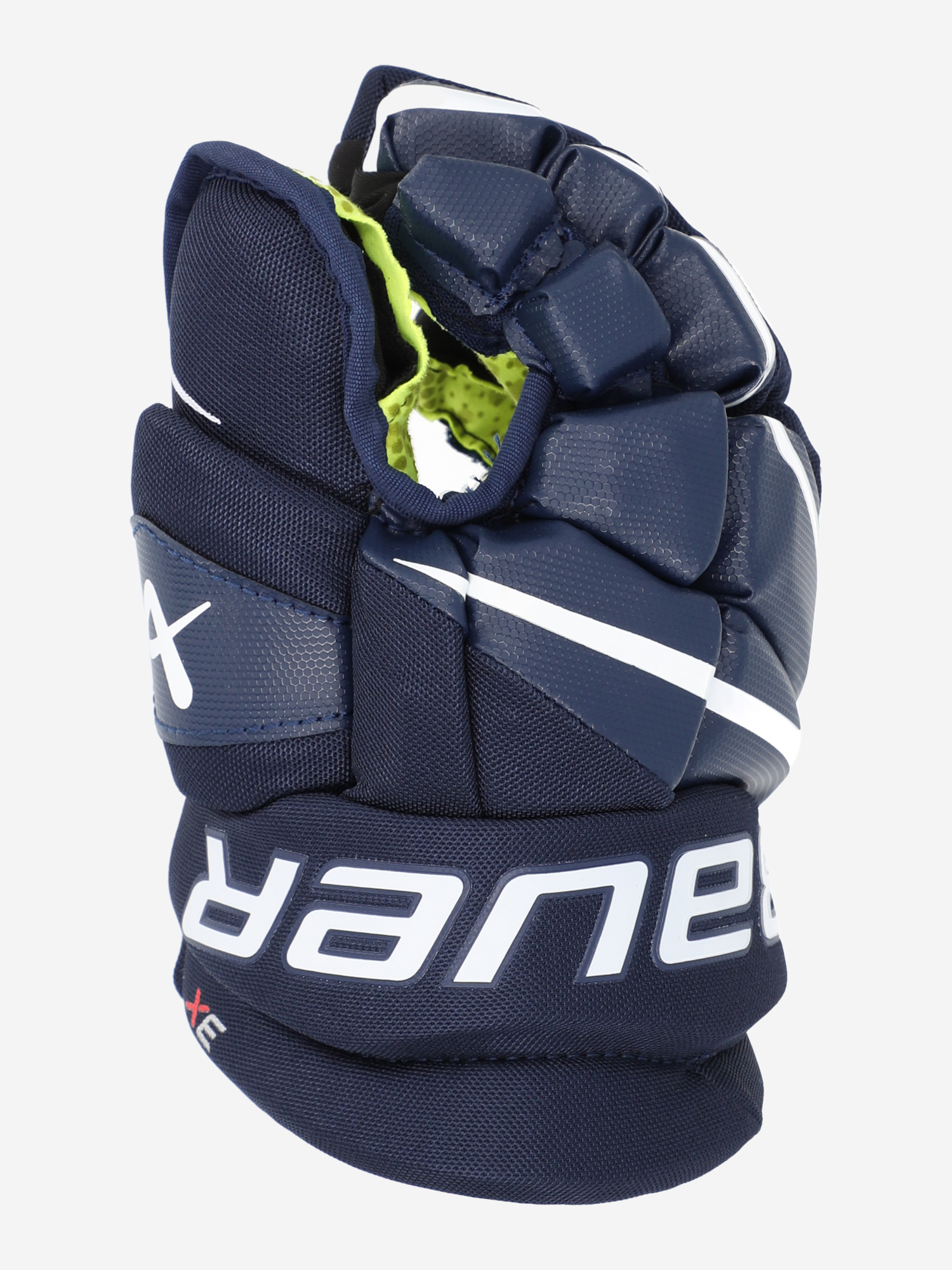 фото Перчатки хоккейные детские bauer vapor 3x jr, синий