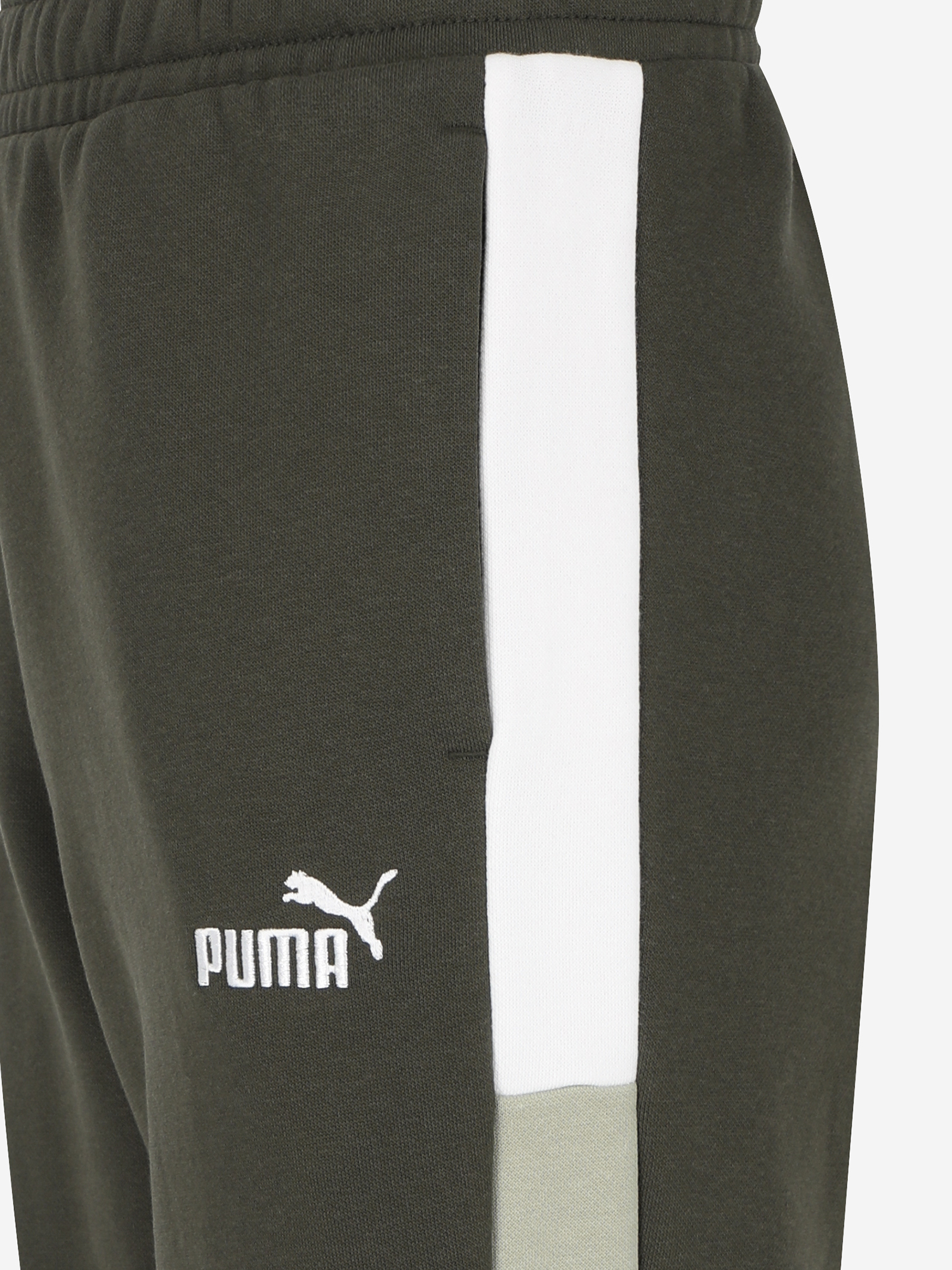 фото Брюки для мальчиков puma block, зеленый
