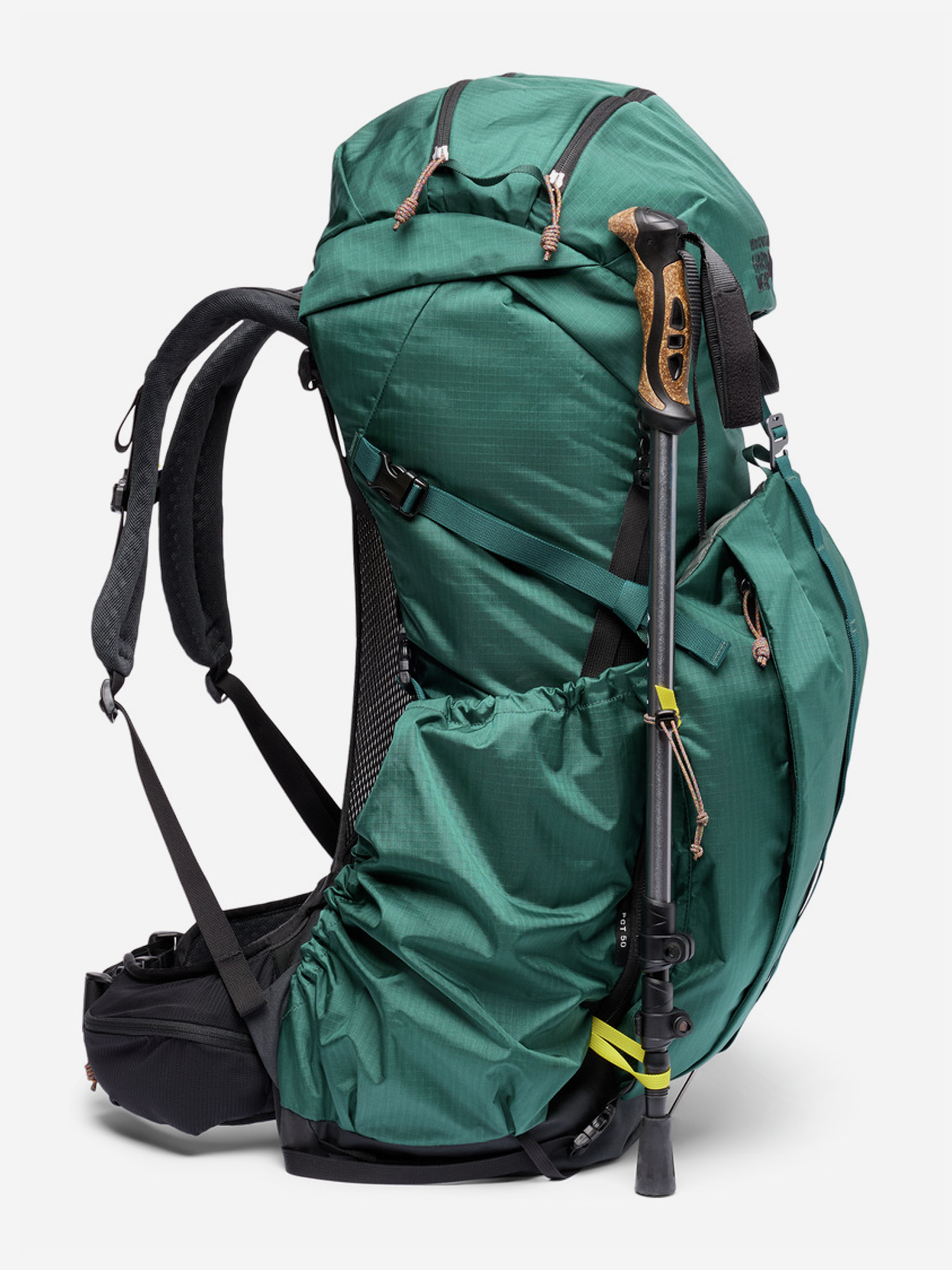 фото Рюкзак женский mountain hardwear pct w, 50 л, зеленый