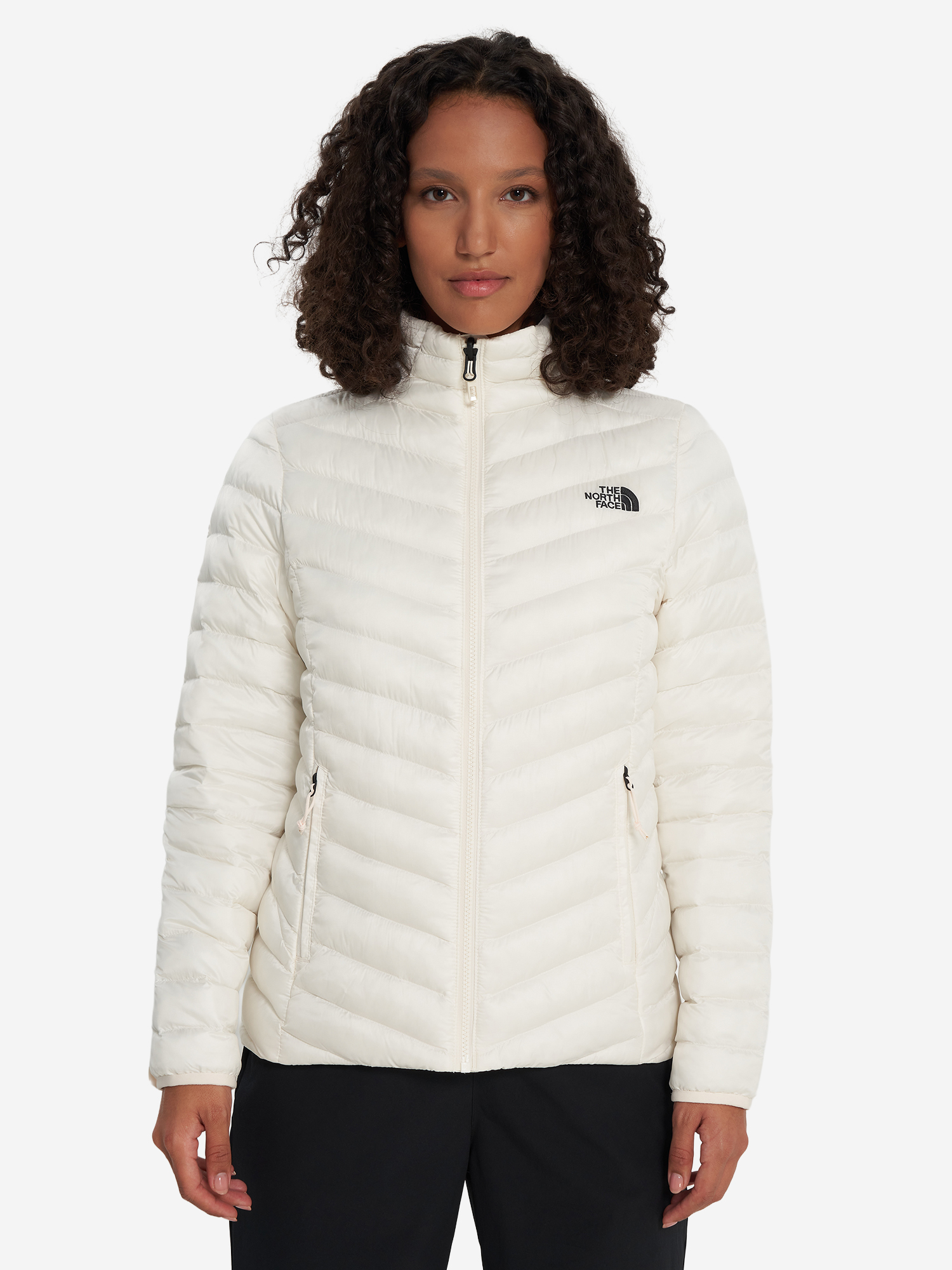 фото Куртка утепленная женская the north face huila synth, бежевый