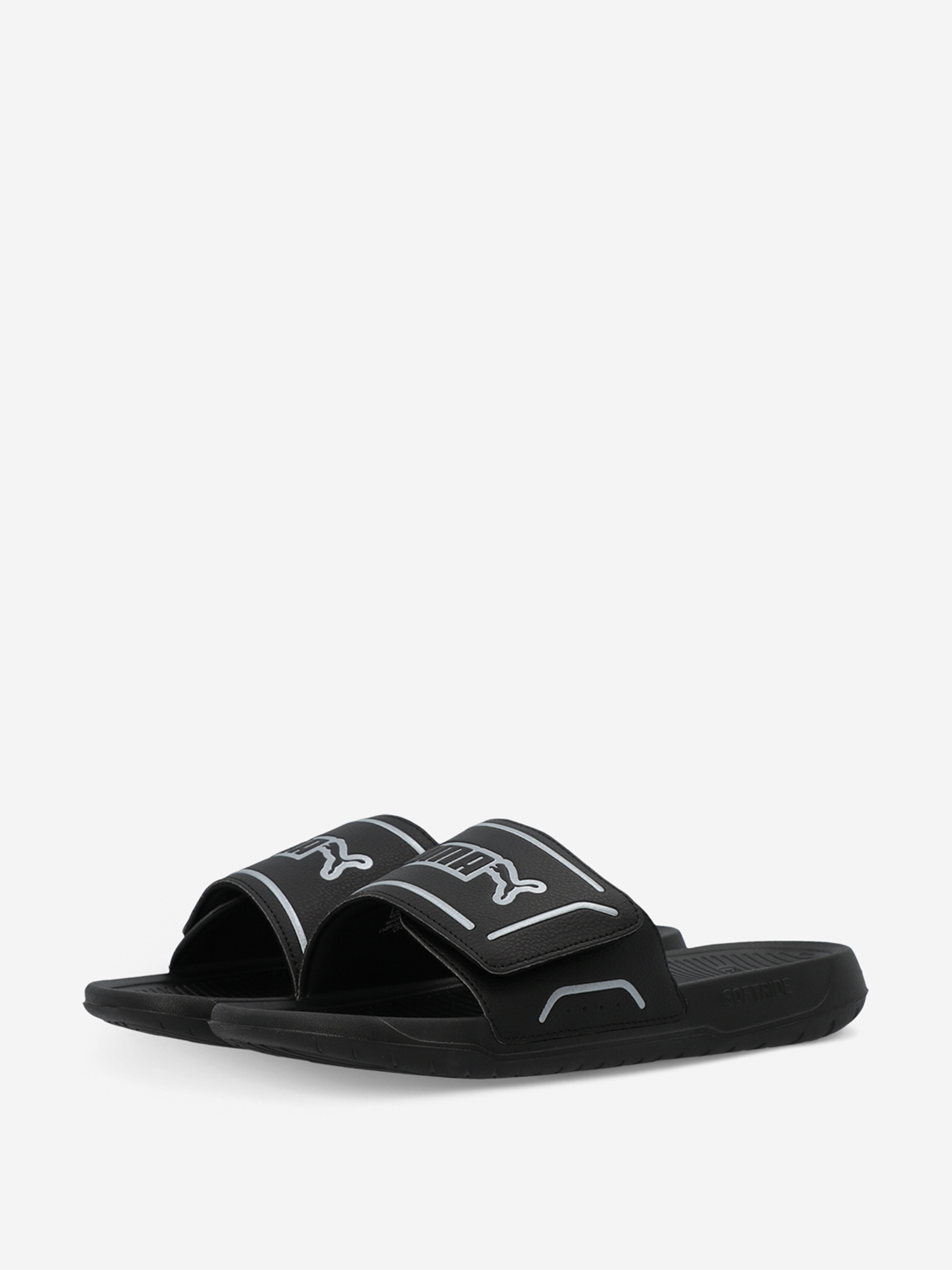 фото Шлепанцы мужские puma royalcat comfort 2, черный