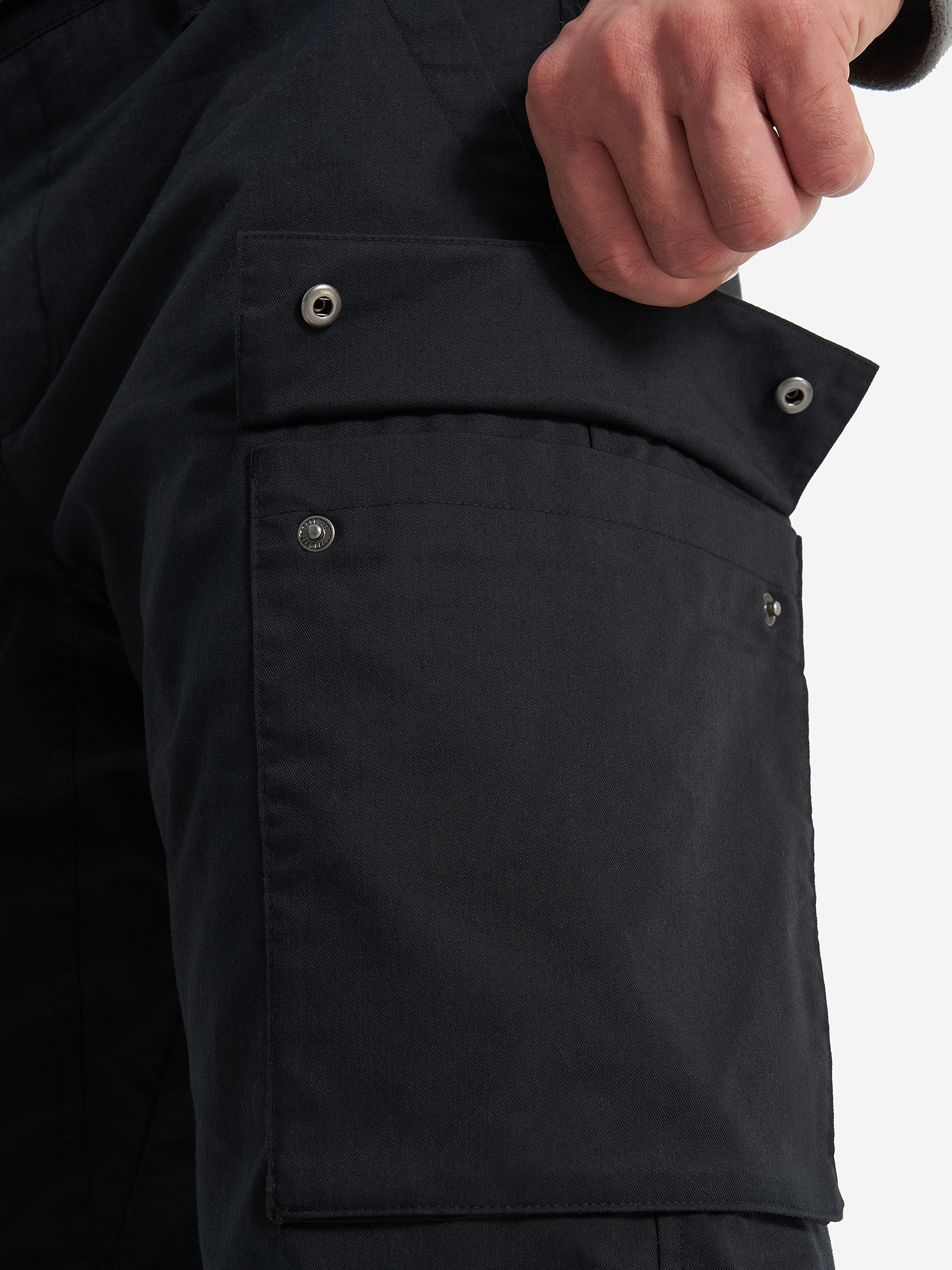 фото Брюки мужские jack wolfskin arctic road, черный