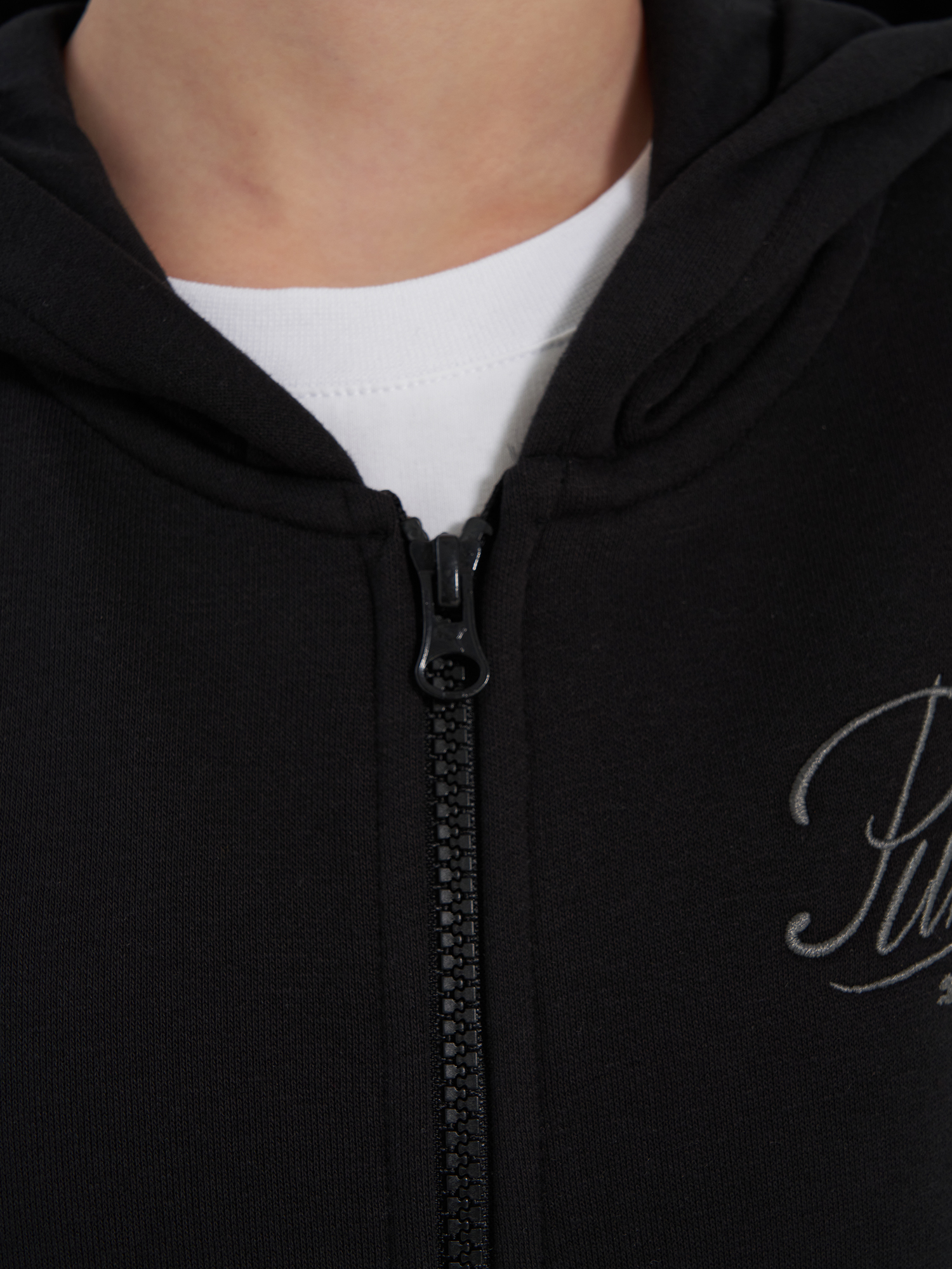 фото Толстовка для девочек puma ess script, черный